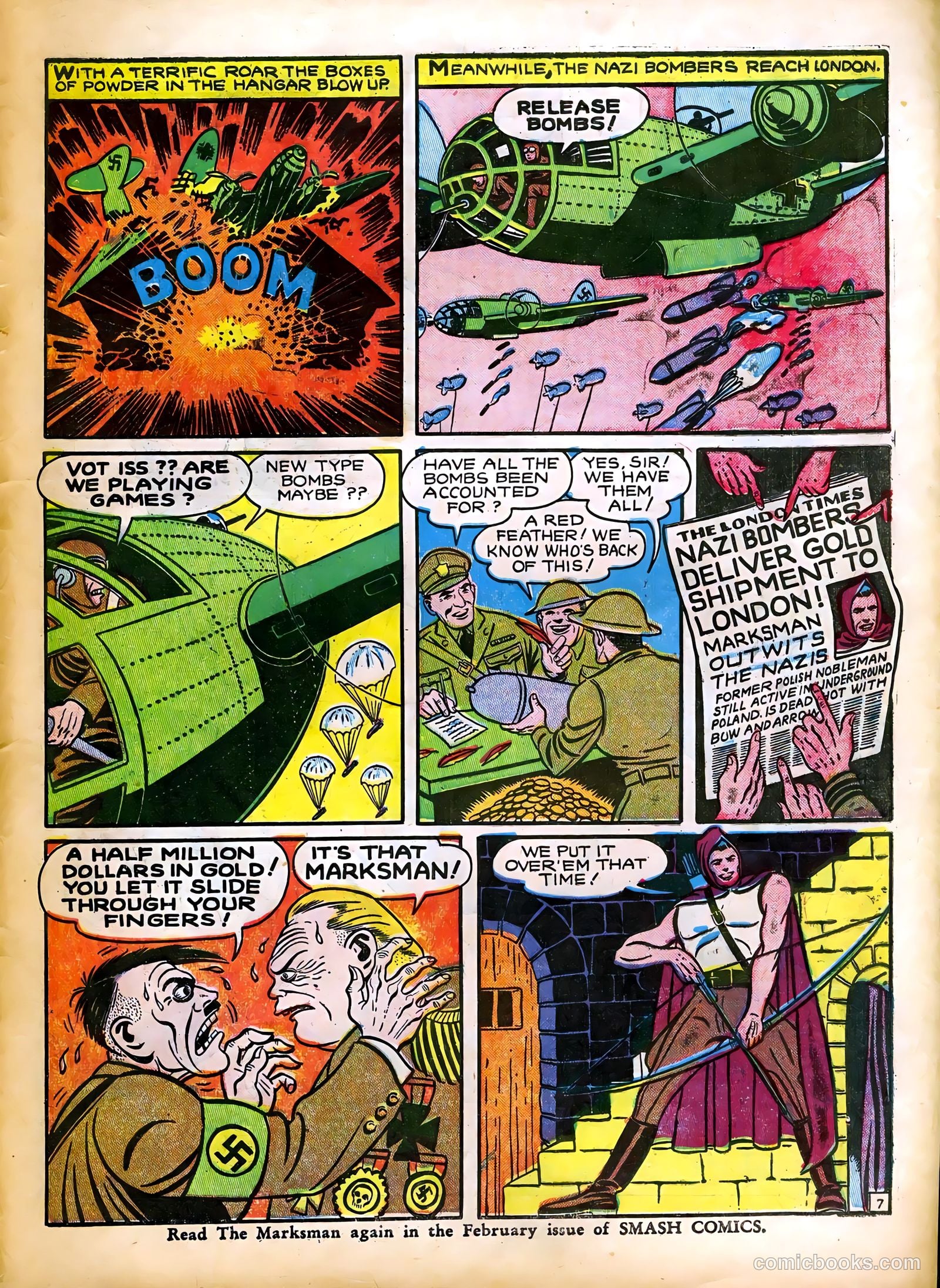 Smash Comics #39 (1943) — page 55 of 64