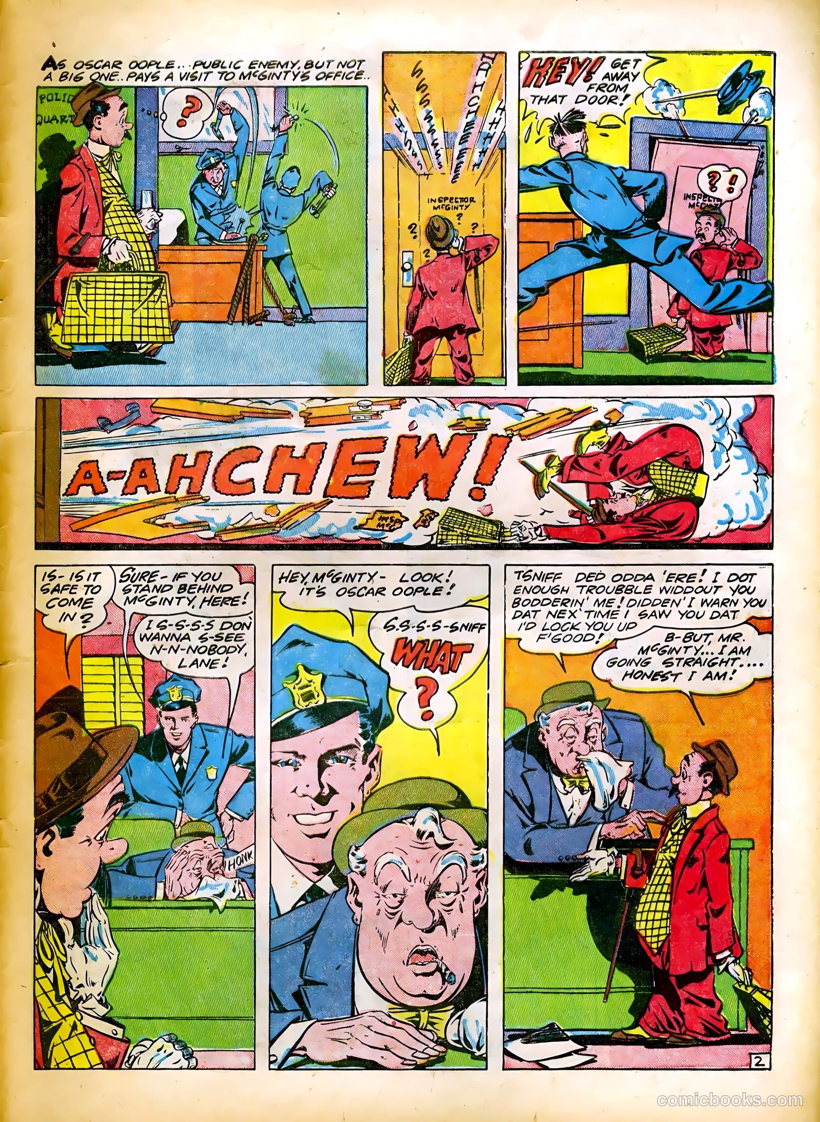 Smash Comics #39 (1943) — page 57 of 64
