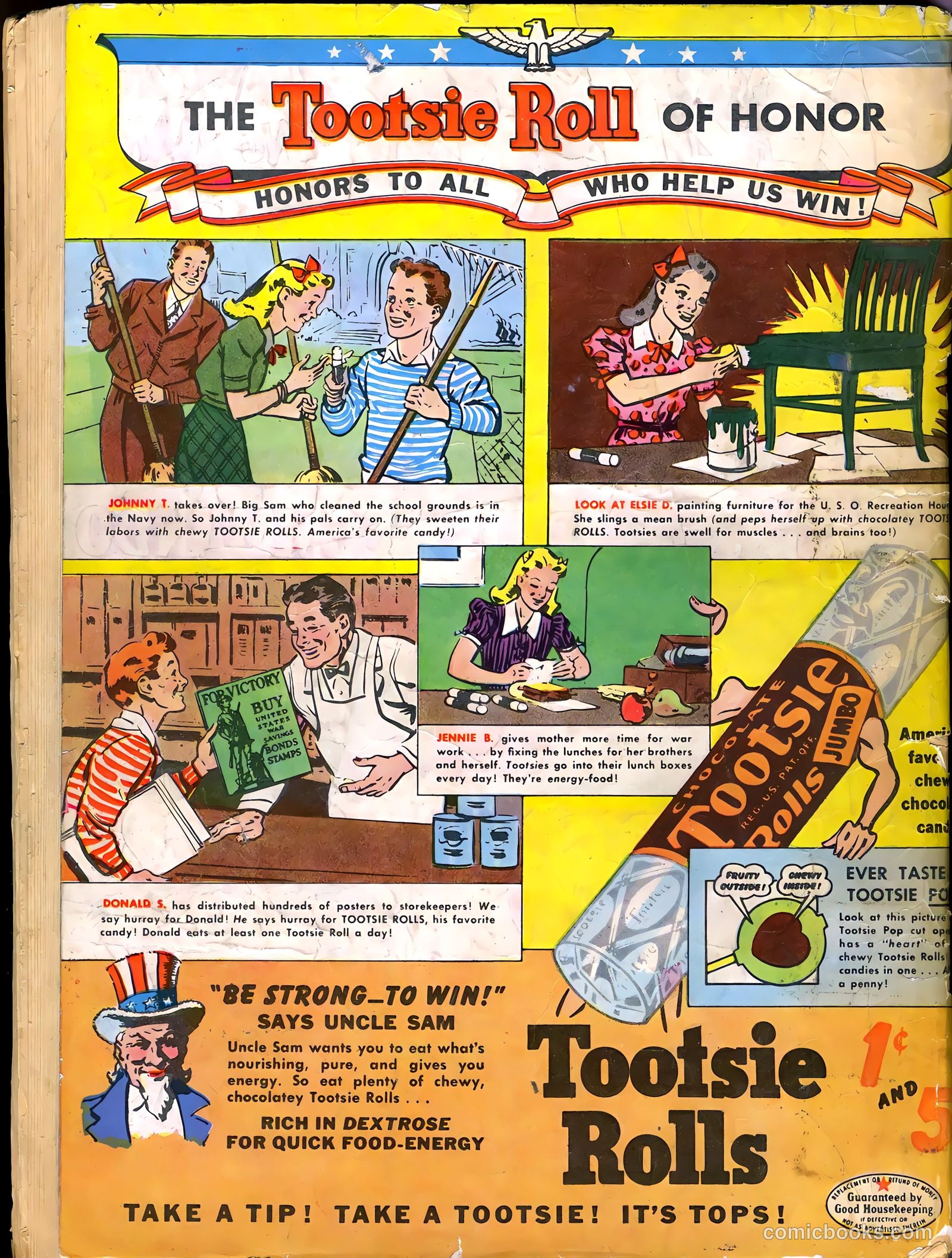 Smash Comics #39 (1943) — page 64 of 64