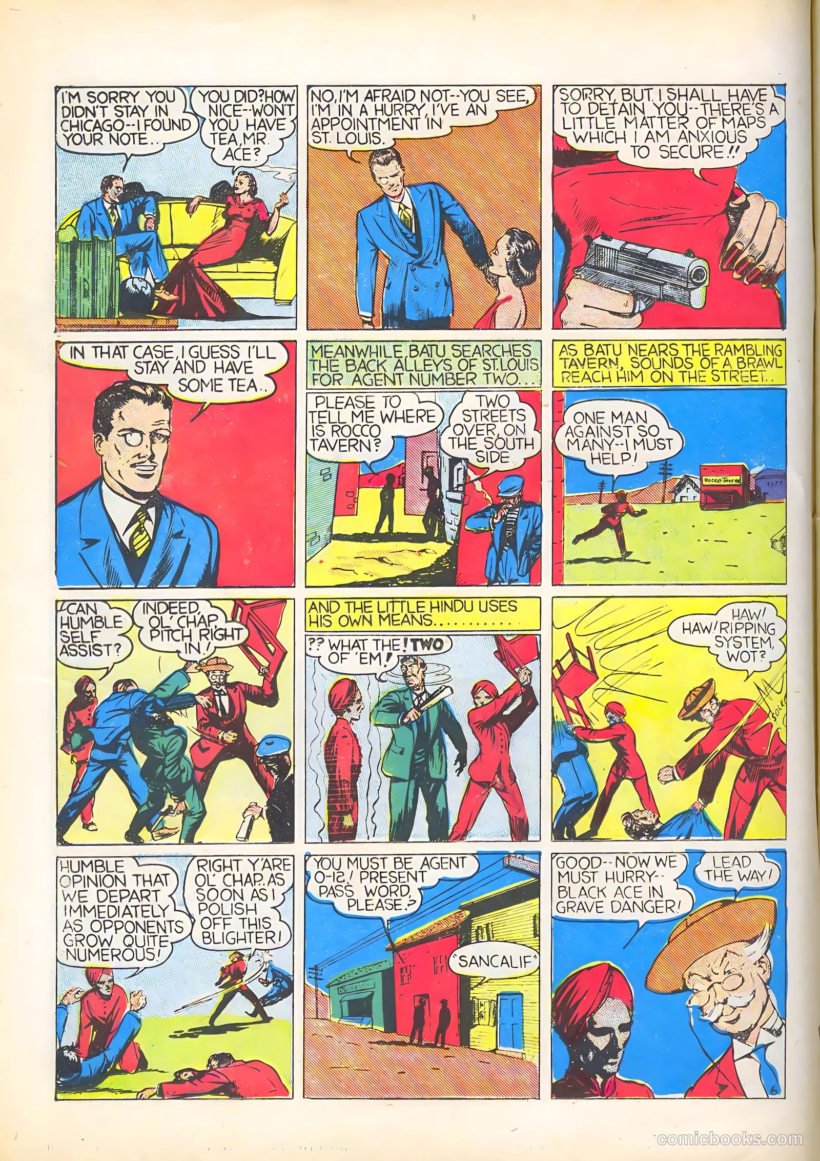 Smash Comics #4 (1939) — page 8 of 68