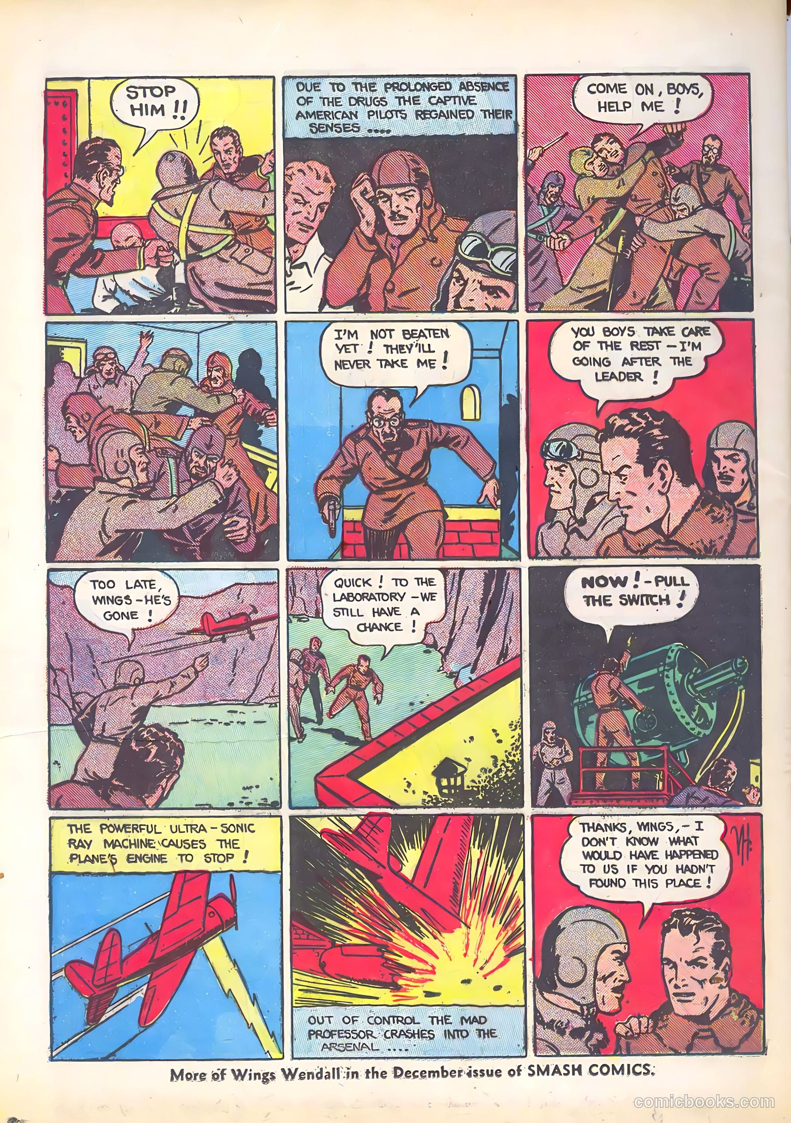 Smash Comics #4 (1939) — page 66 of 68