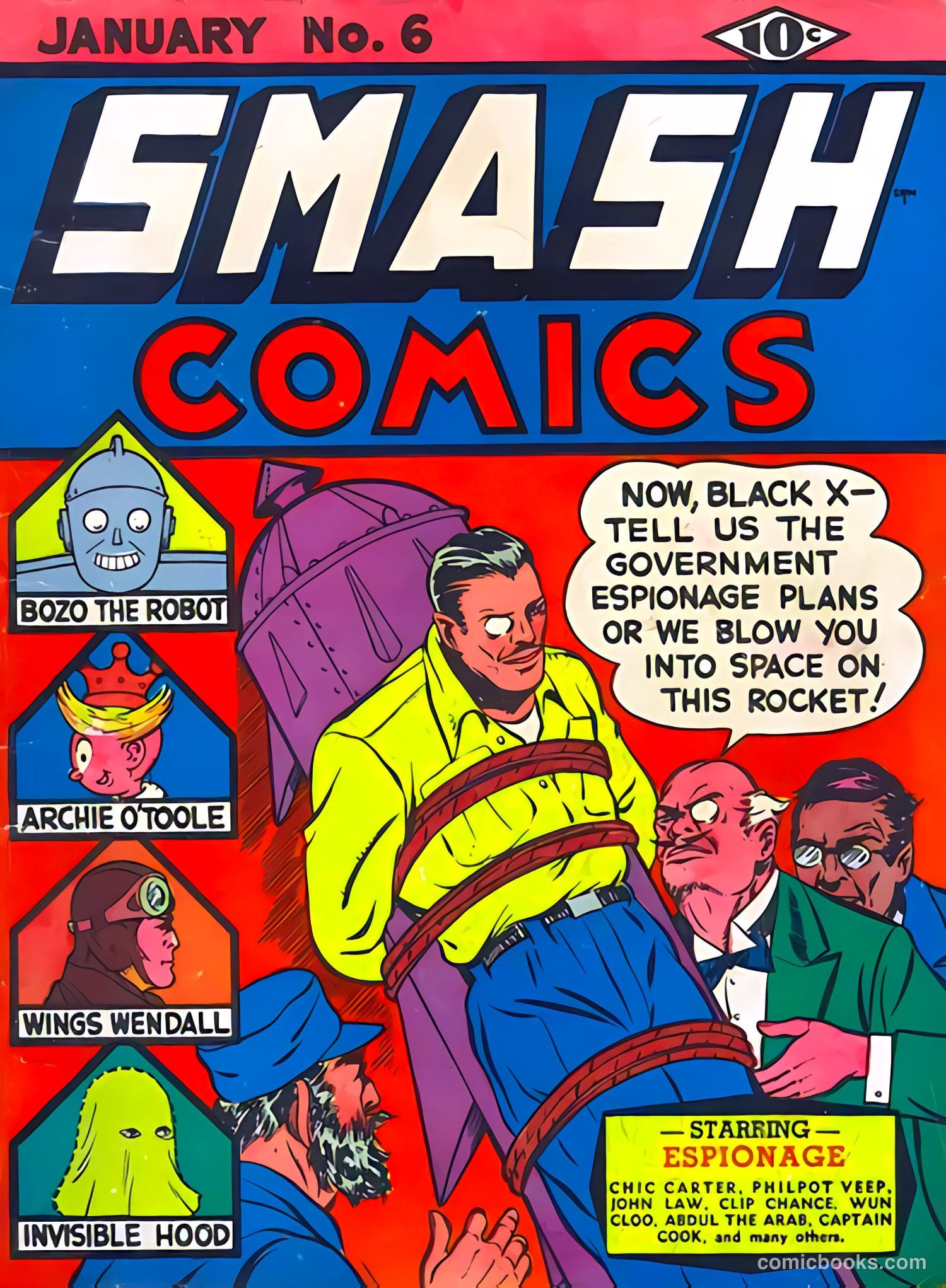 Smash Comics #6 (1940) — page 1 of 69