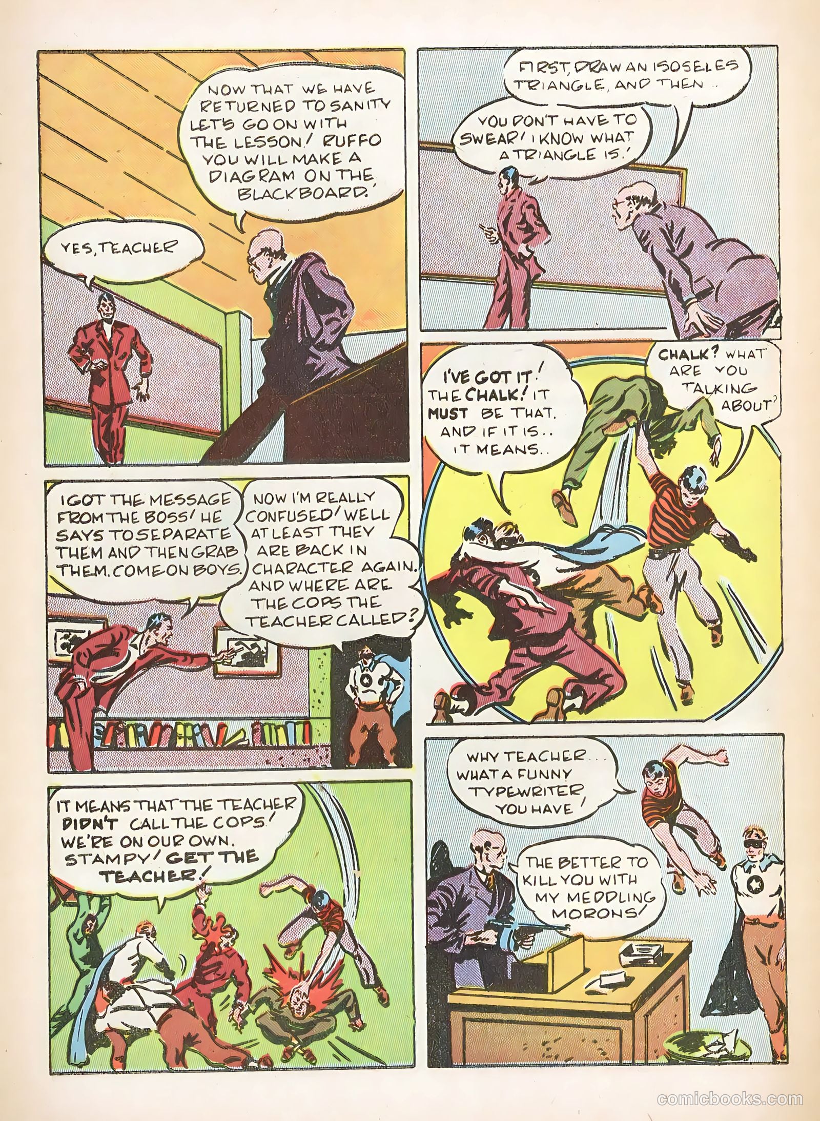Snappy Comics #1 (1945) — page 32 of 36