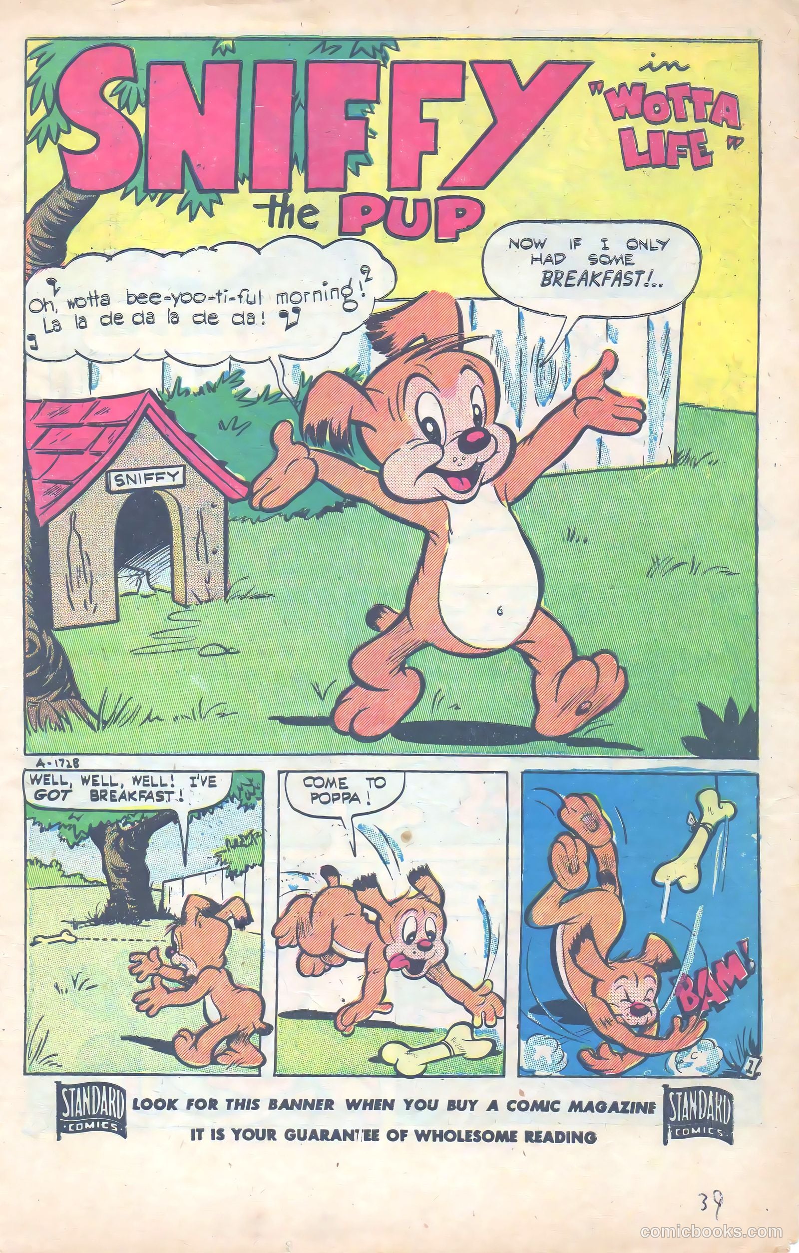Sniffy the Pup #15 (1952) — page 2 of 35