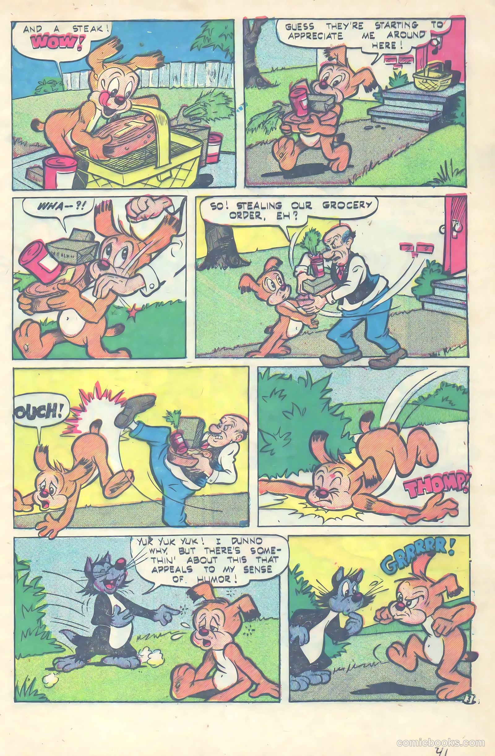 Sniffy the Pup #15 (1952) — page 4 of 35