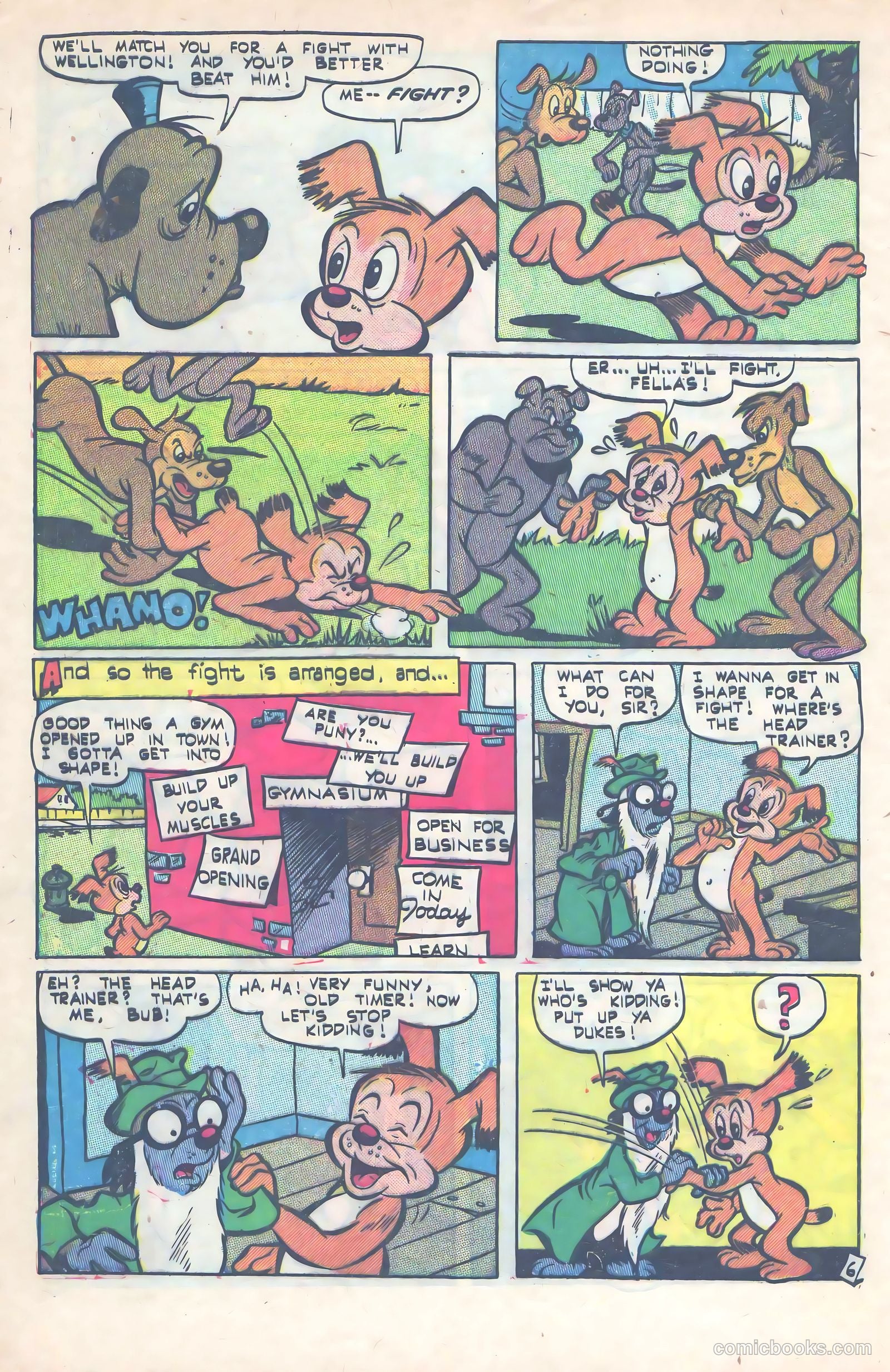Sniffy the Pup #15 (1952) — page 8 of 35