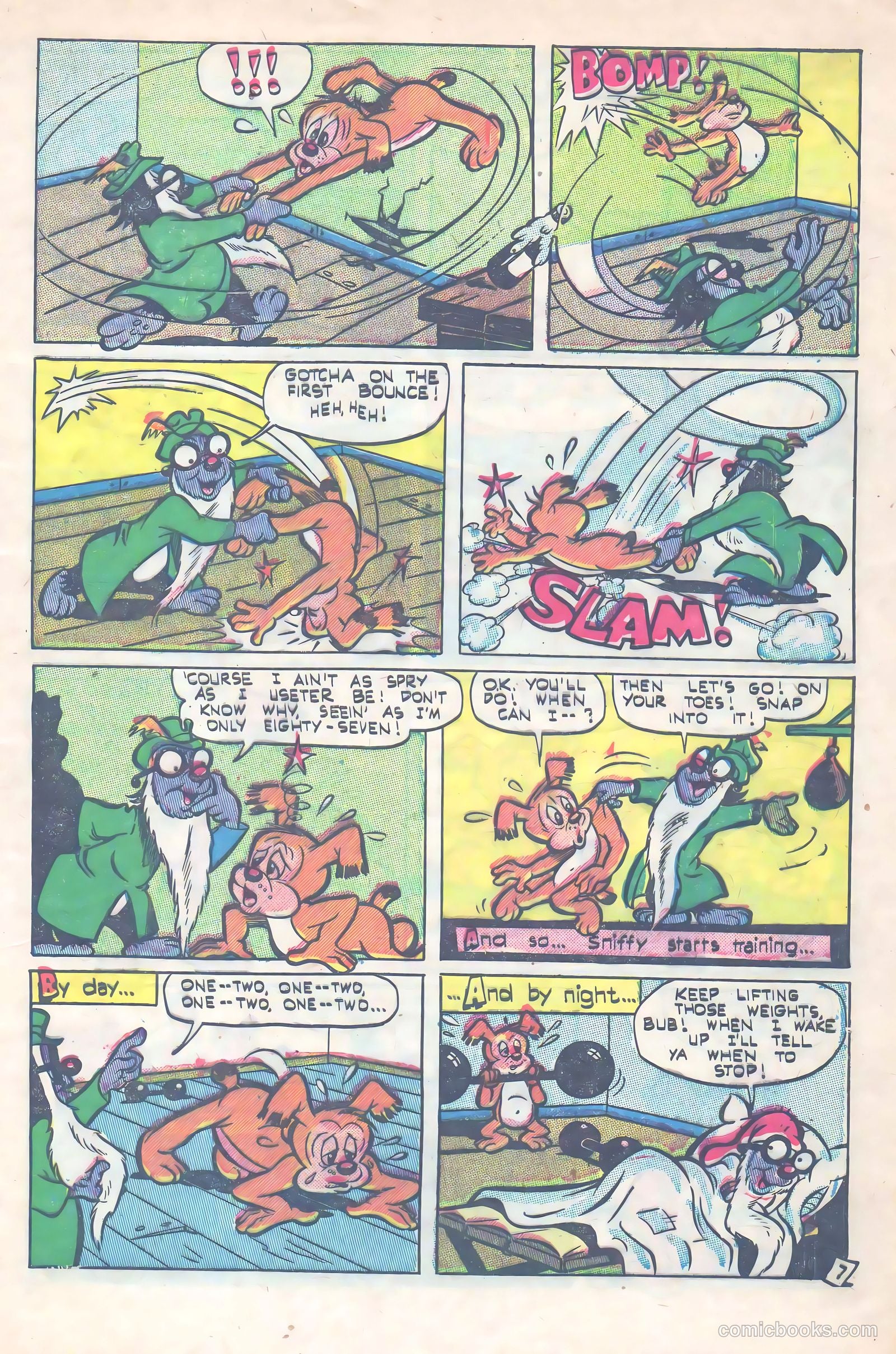 Sniffy the Pup #15 (1952) — page 9 of 35