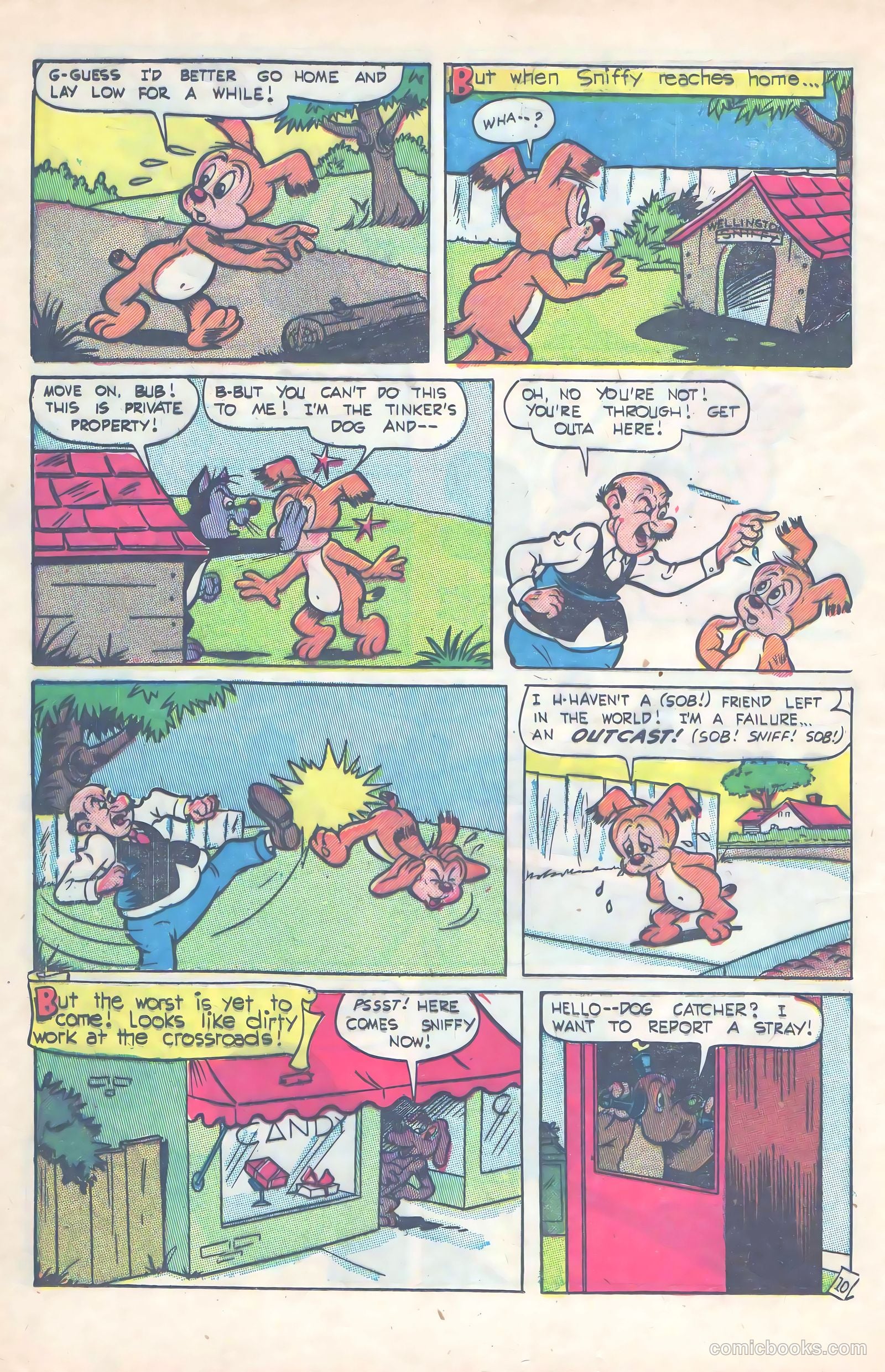 Sniffy the Pup #15 (1952) — page 12 of 35