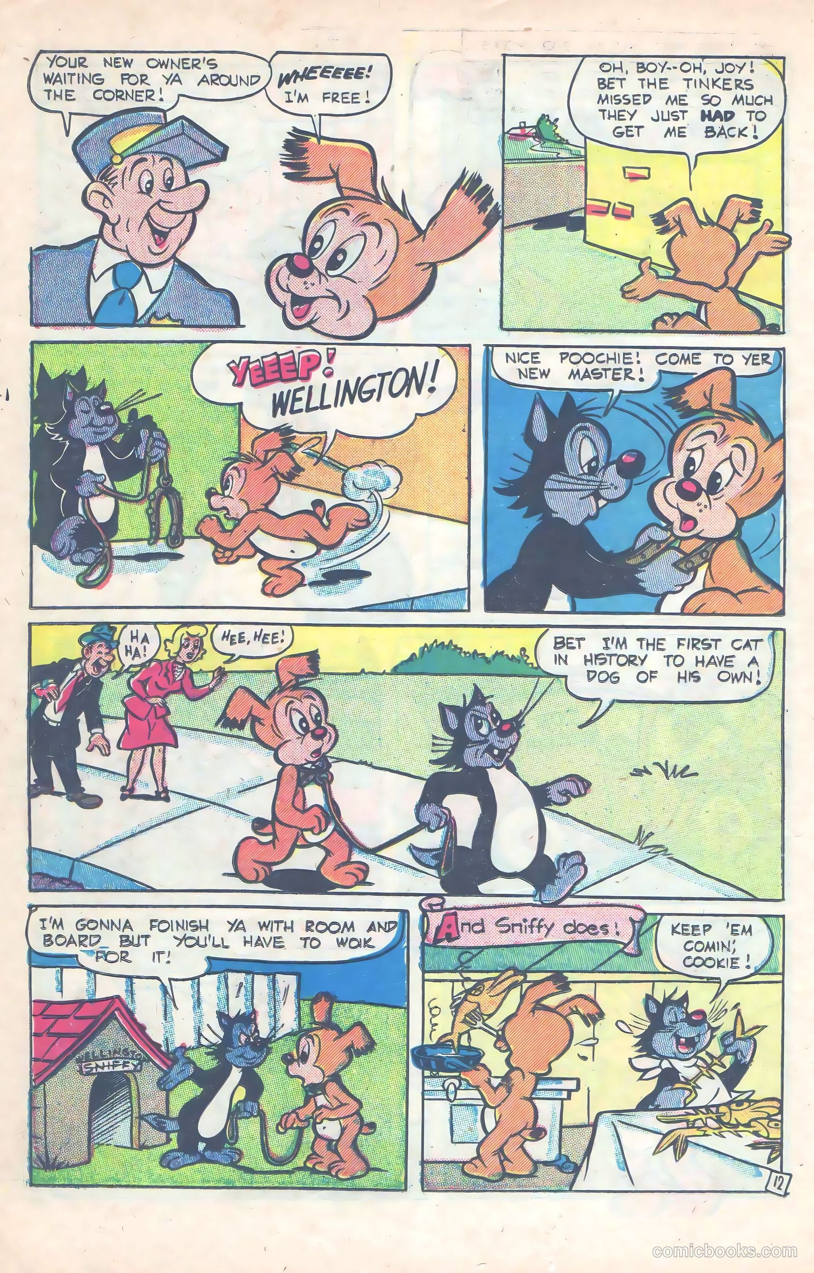 Sniffy the Pup #15 (1952) — page 14 of 35