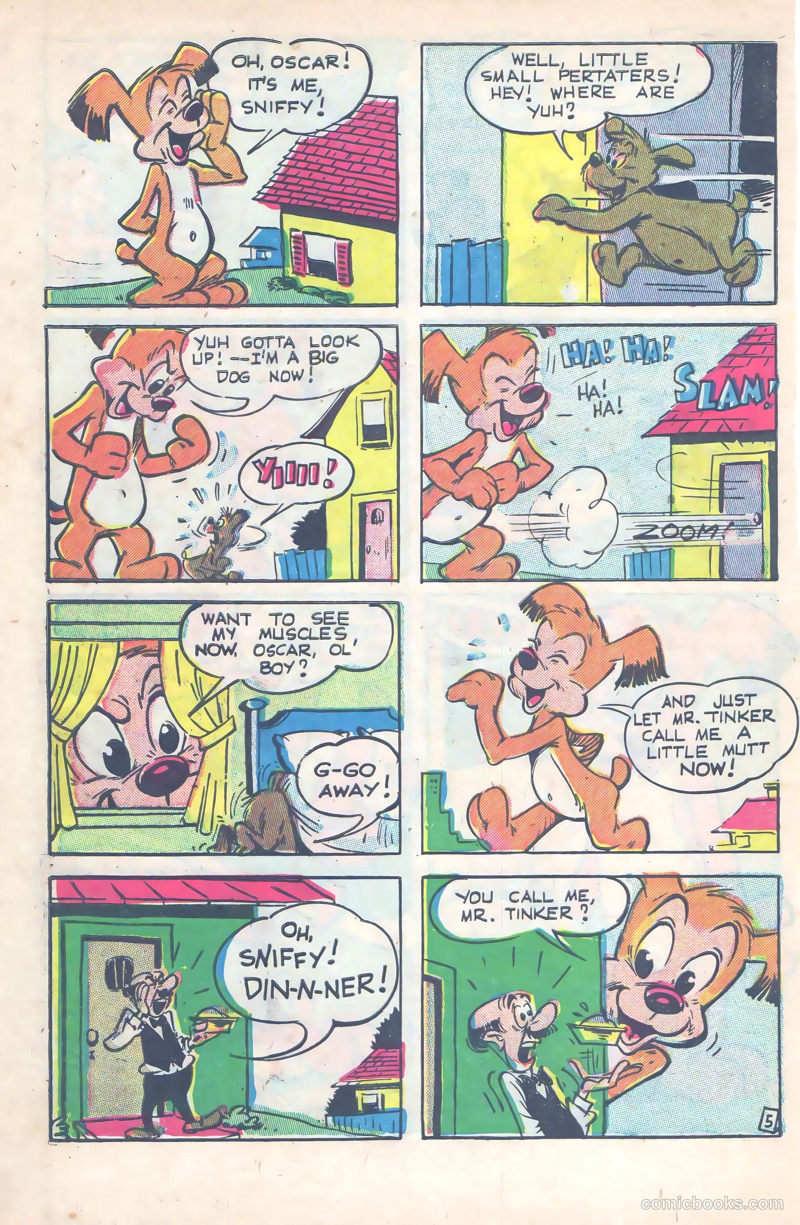 Sniffy the Pup #15 (1952) — page 29 of 35