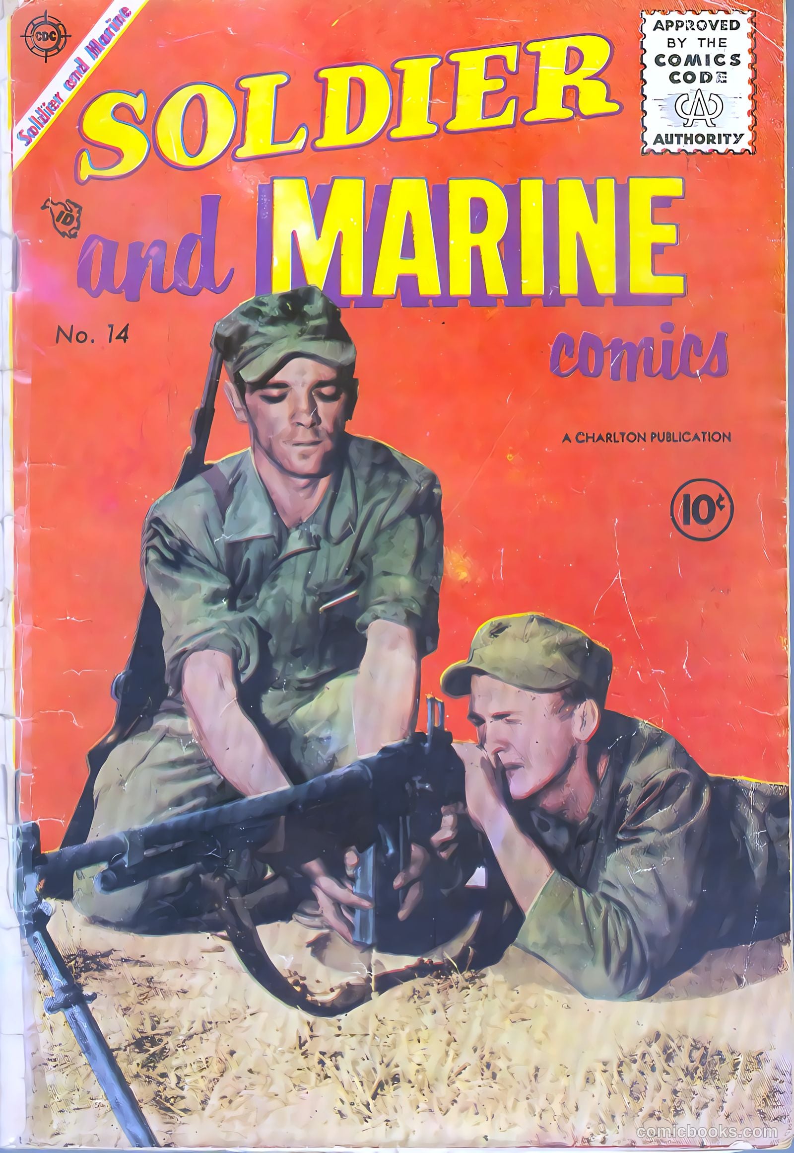 Soldier and Marine Comics #14