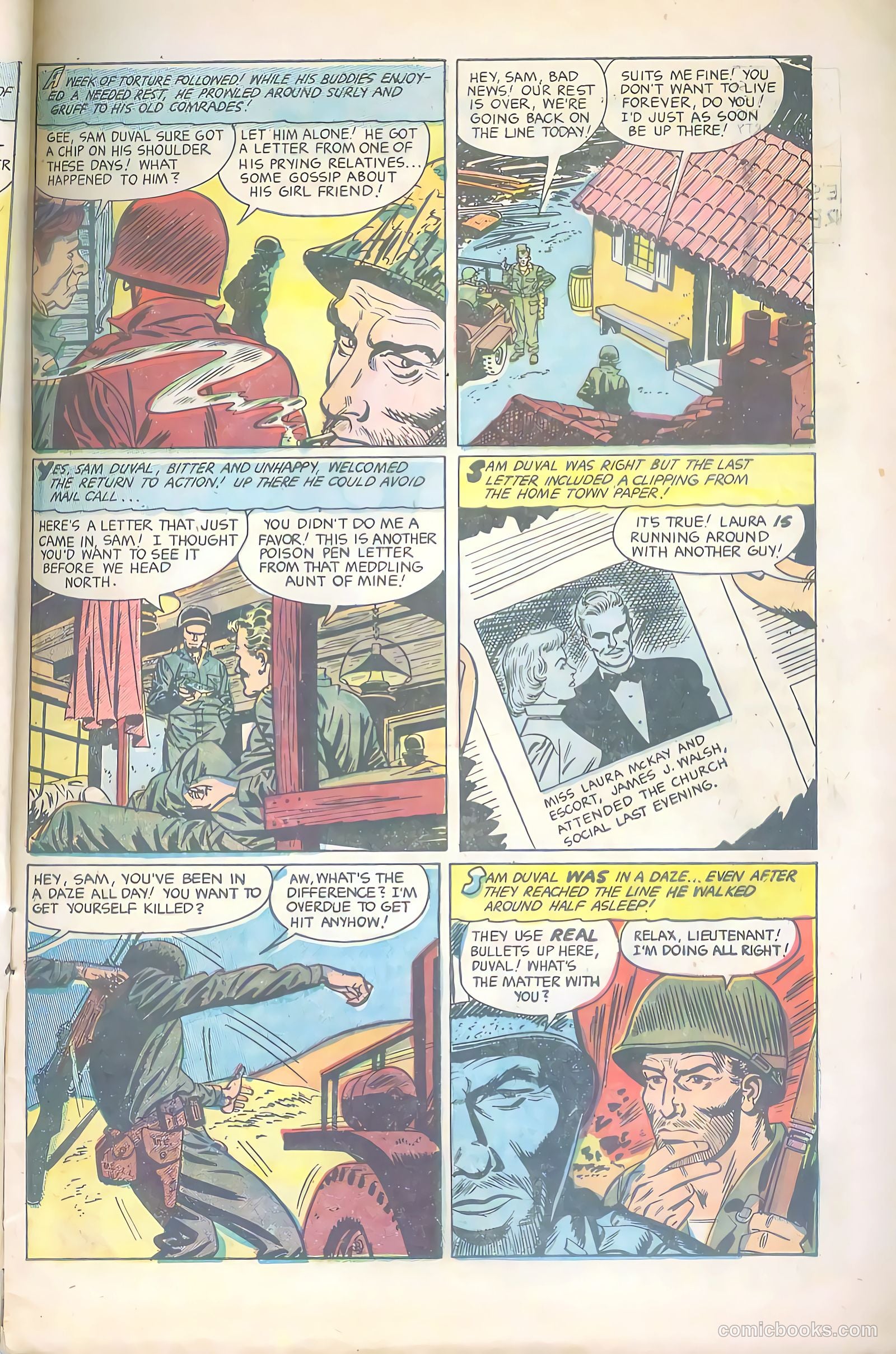 Soldier and Marine Comics #14 (1955) — page 5 of 36
