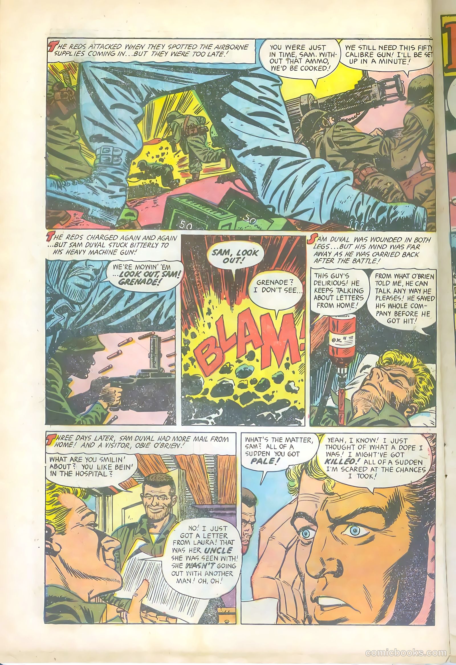 Soldier and Marine Comics #14 (1955) — page 10 of 36