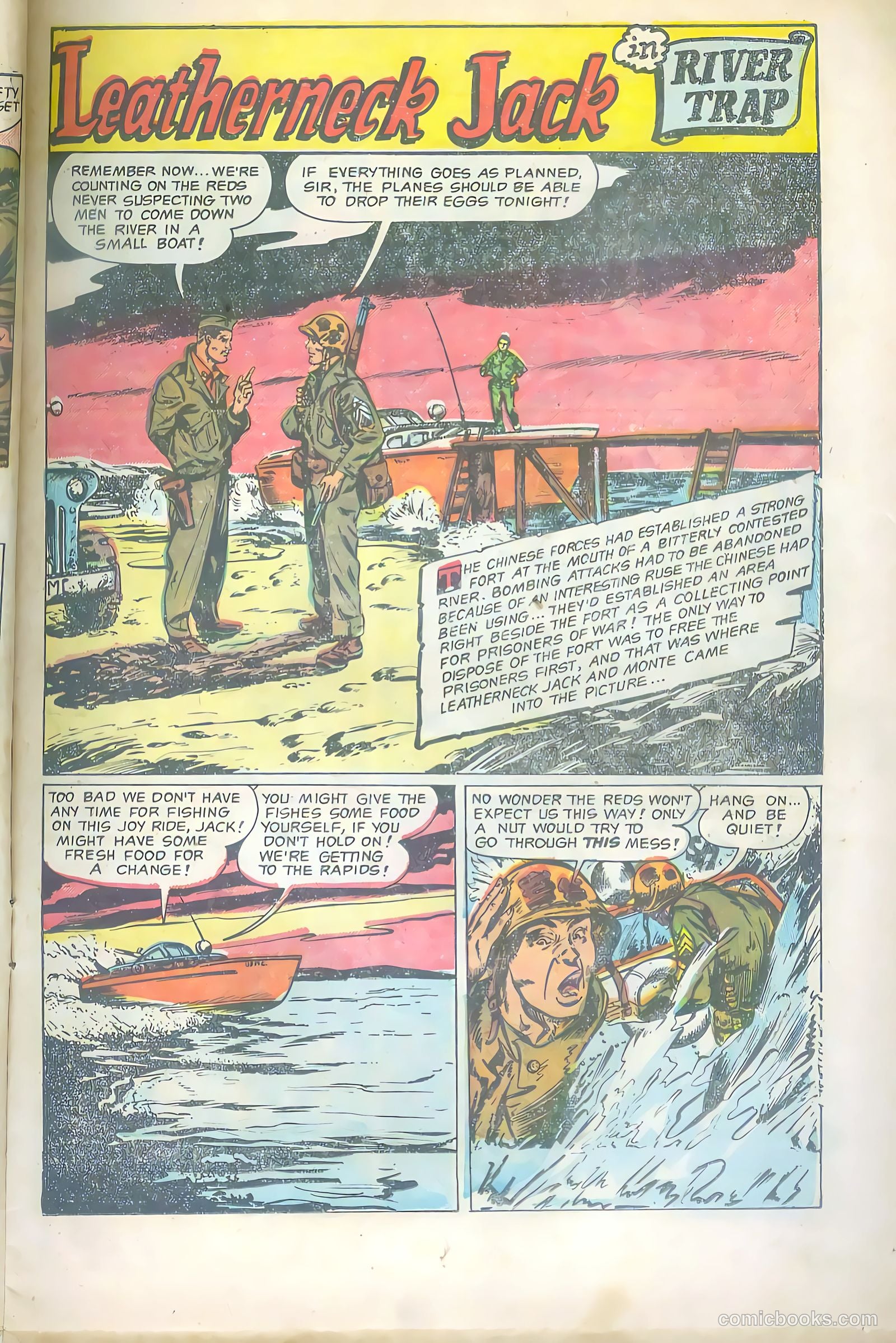 Soldier and Marine Comics #14 (1955) — page 11 of 36