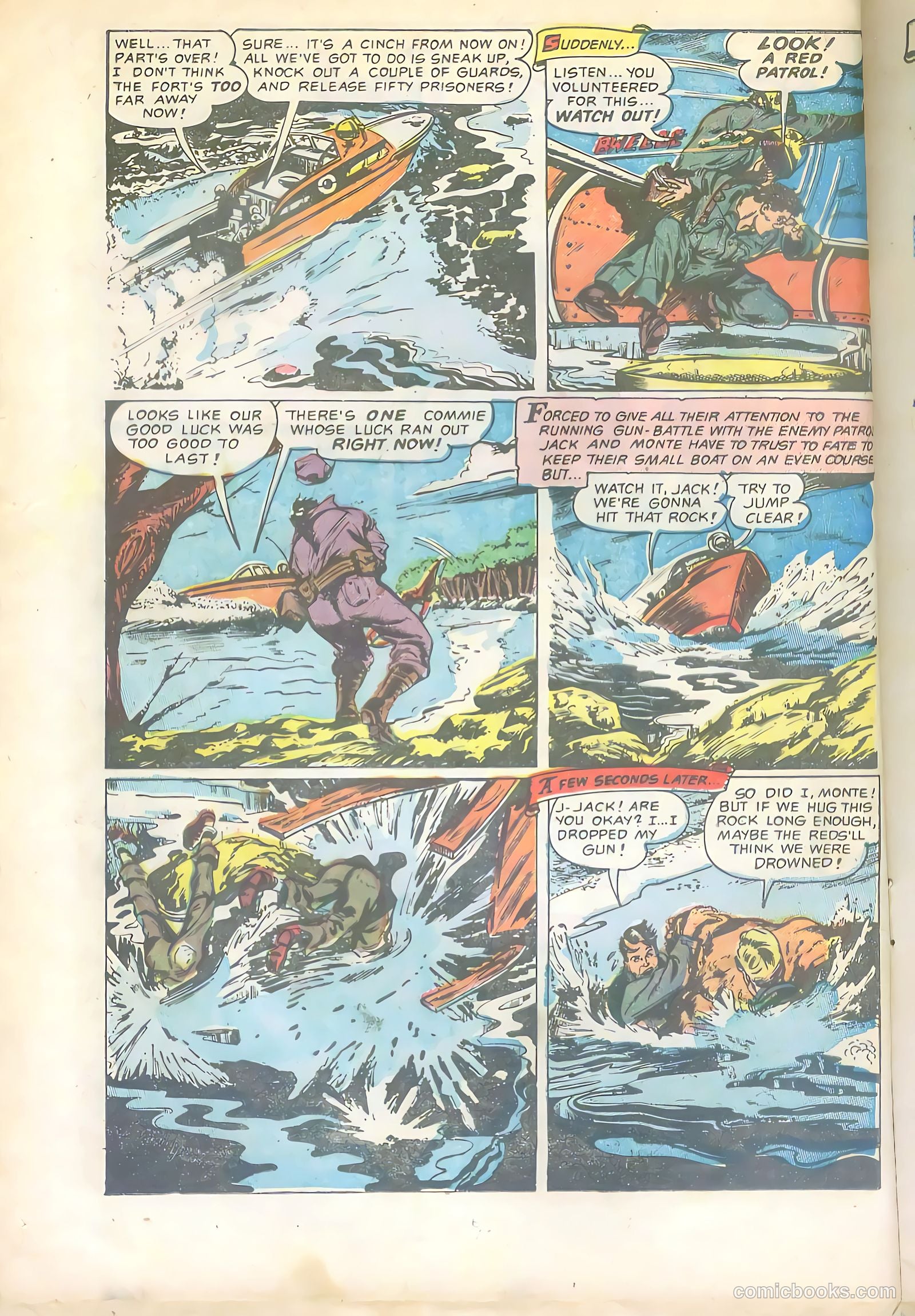 Soldier and Marine Comics #14 (1955) — page 12 of 36