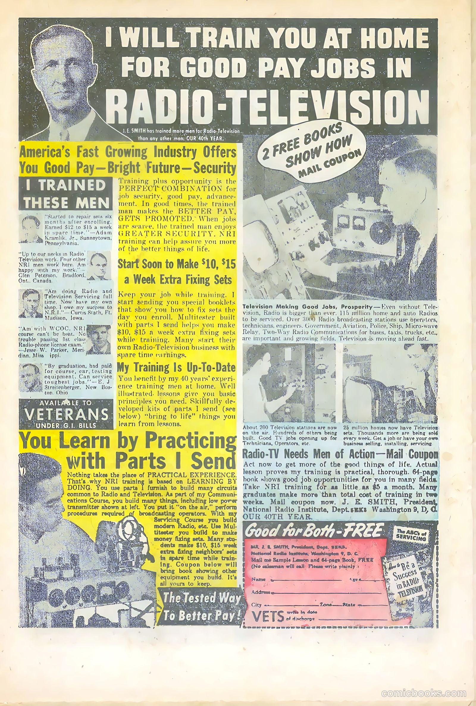 Soldier and Marine Comics #14 (1955) — page 22 of 36