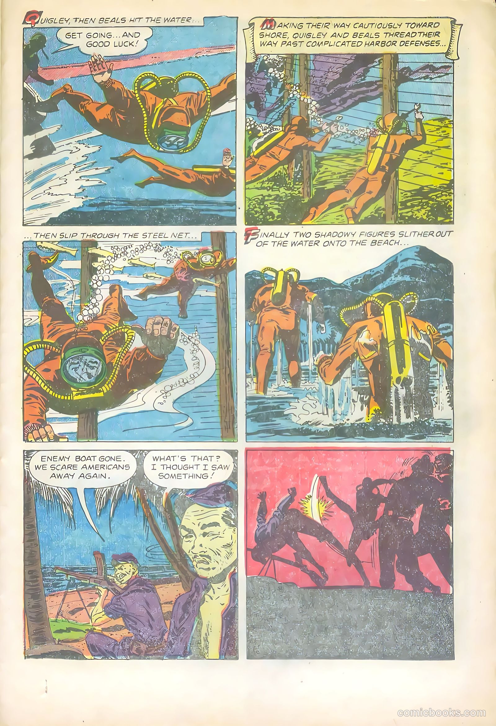 Soldier and Marine Comics #14 (1955) — page 23 of 36