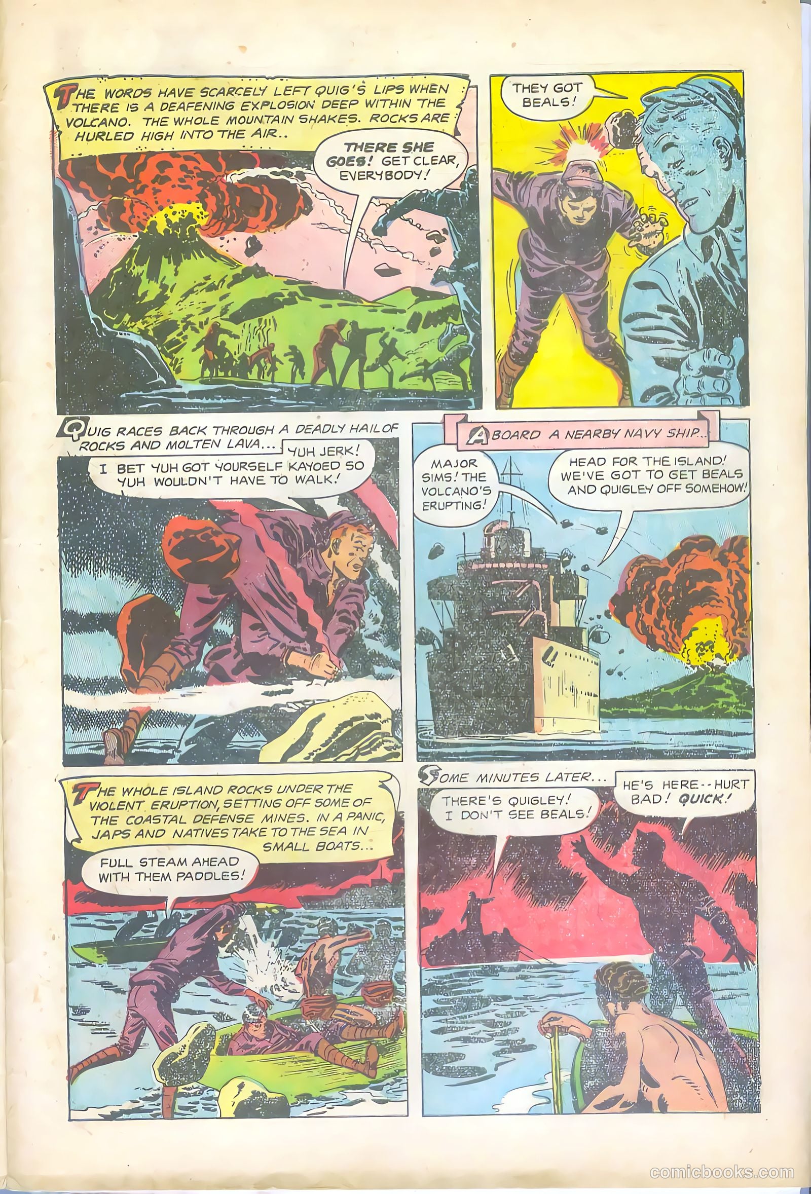 Soldier and Marine Comics #14 (1955) — page 27 of 36