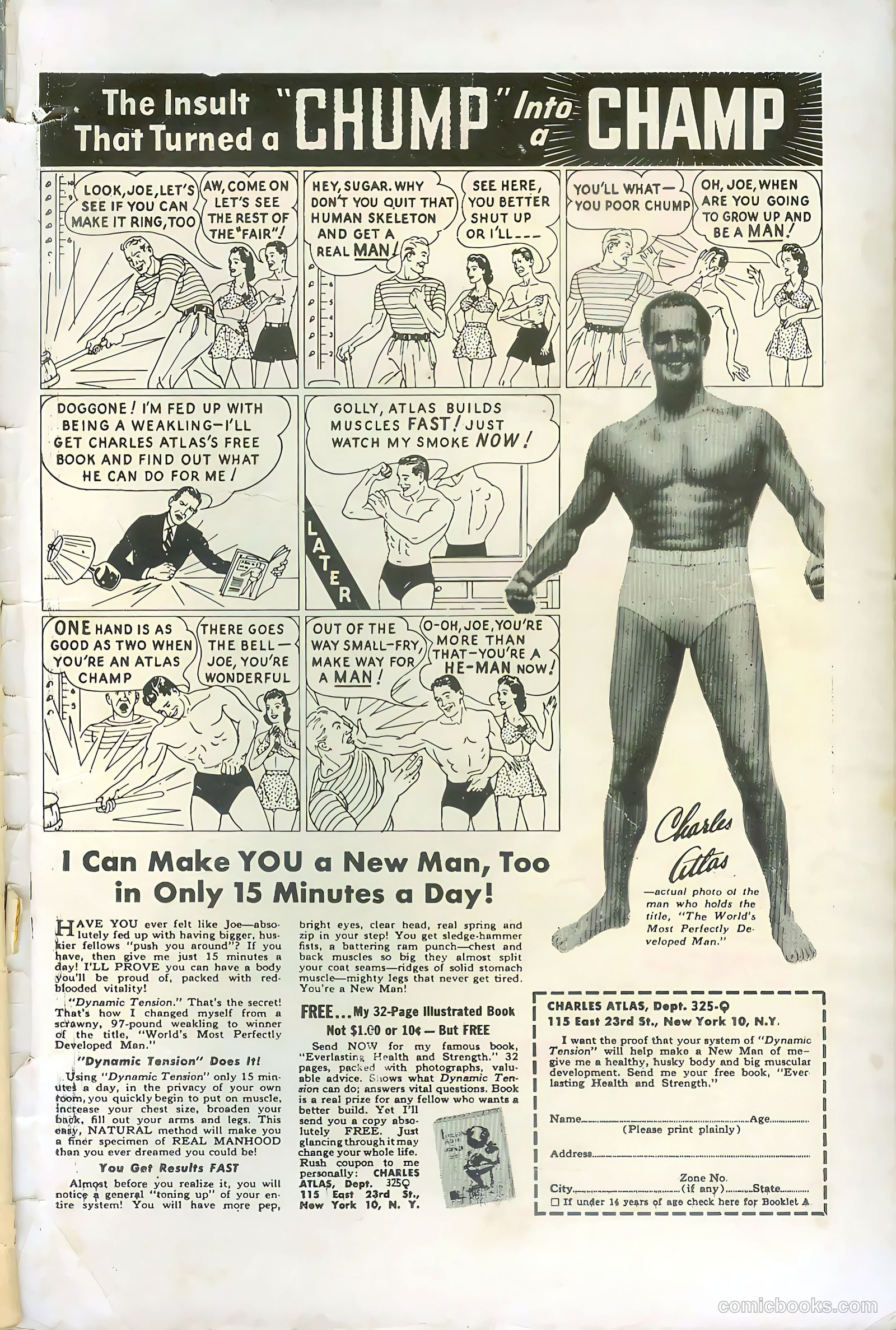 Soldier and Marine Comics #14 (1955) — page 35 of 36