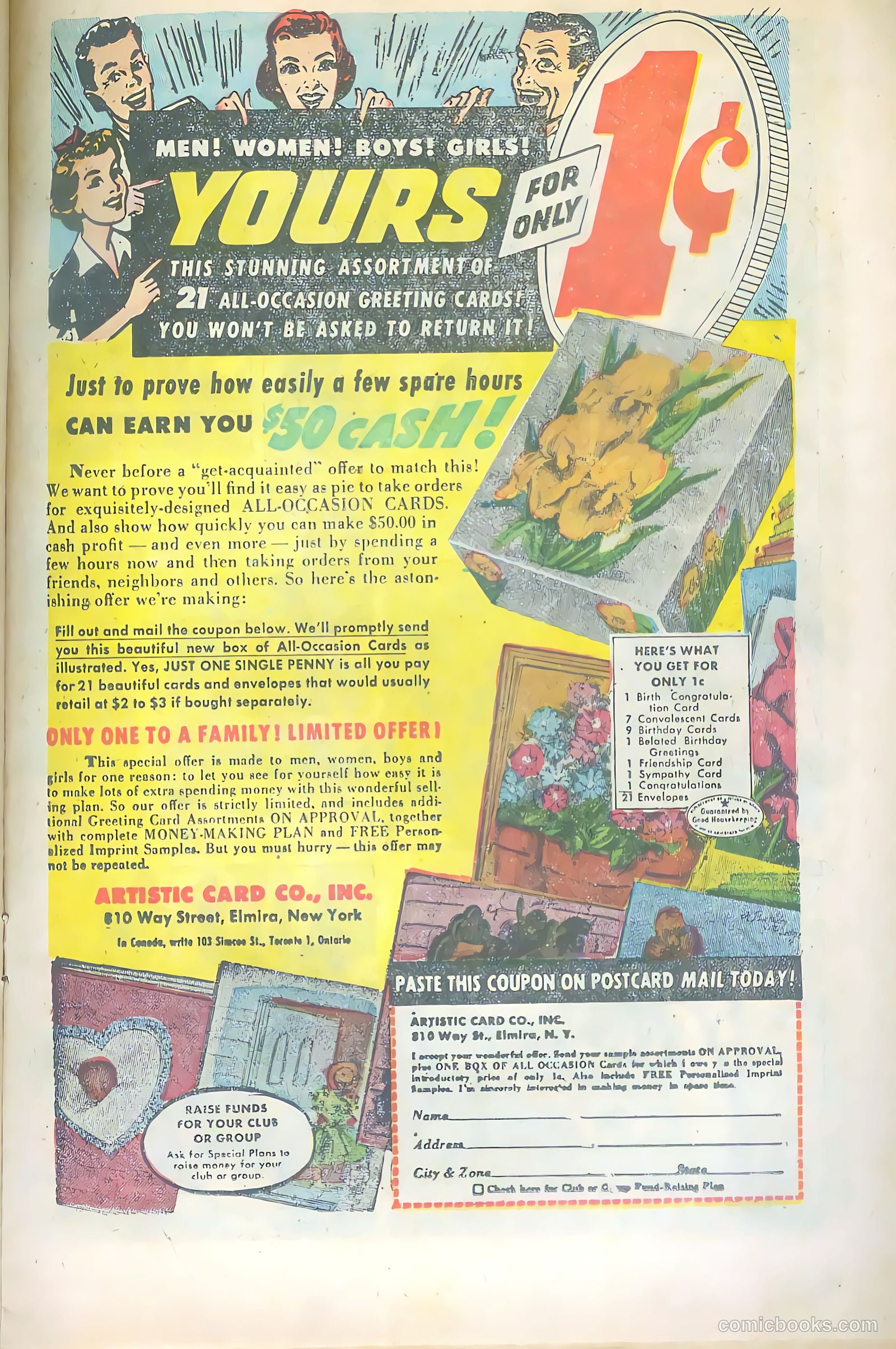 Soldier and Marine Comics #9 (1956) — page 15 of 36