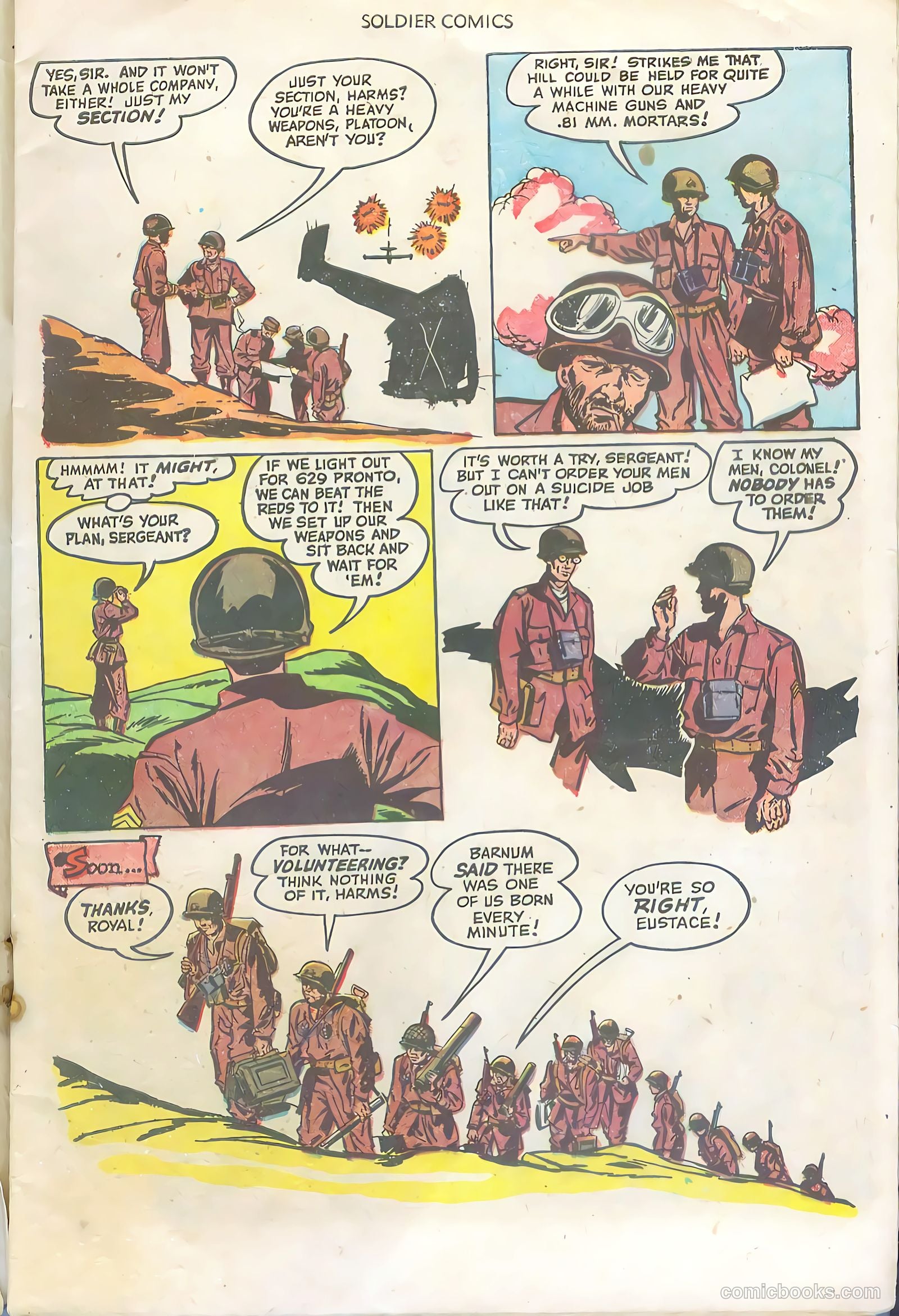 Soldier Comics #2 (1952, L. Miller & Son) — page 5 of 36