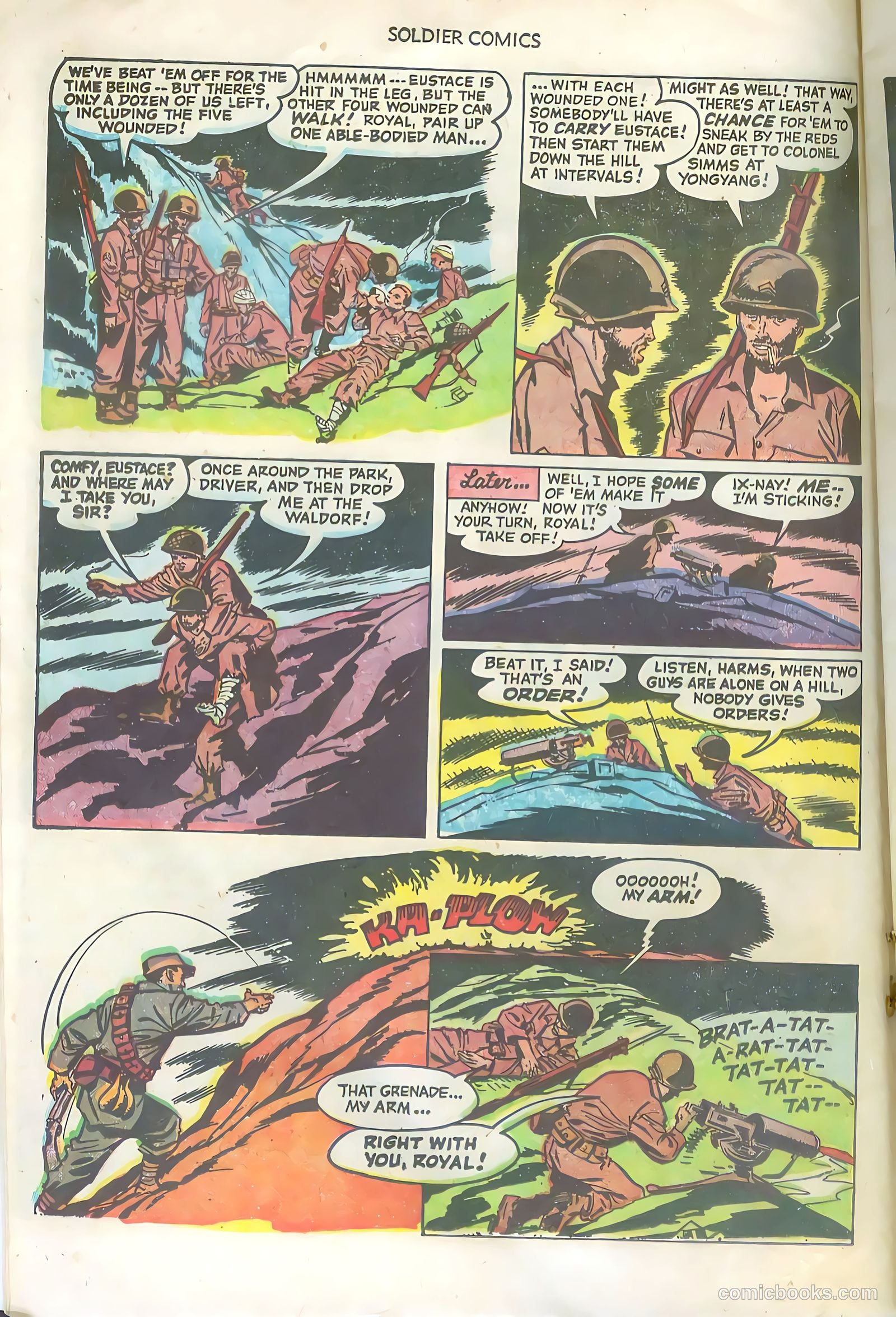 Soldier Comics #2 (1952, L. Miller & Son) — page 12 of 36