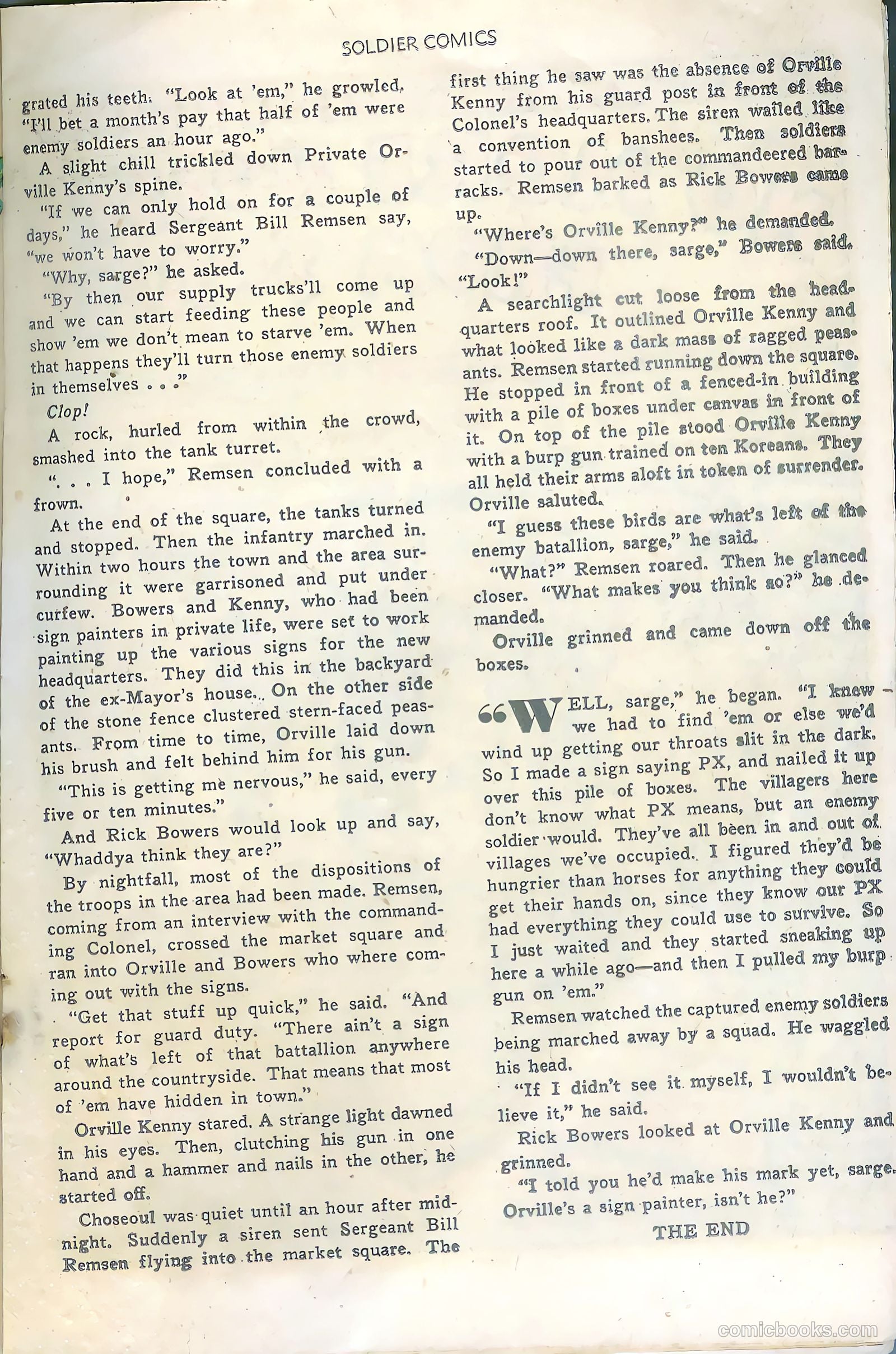 Soldier Comics #2 (1952, L. Miller & Son) — page 15 of 36