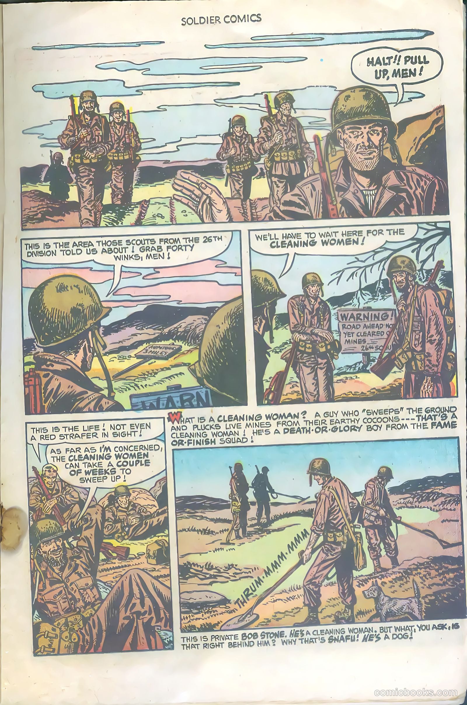 Soldier Comics #2 (1952, L. Miller & Son) — page 17 of 36