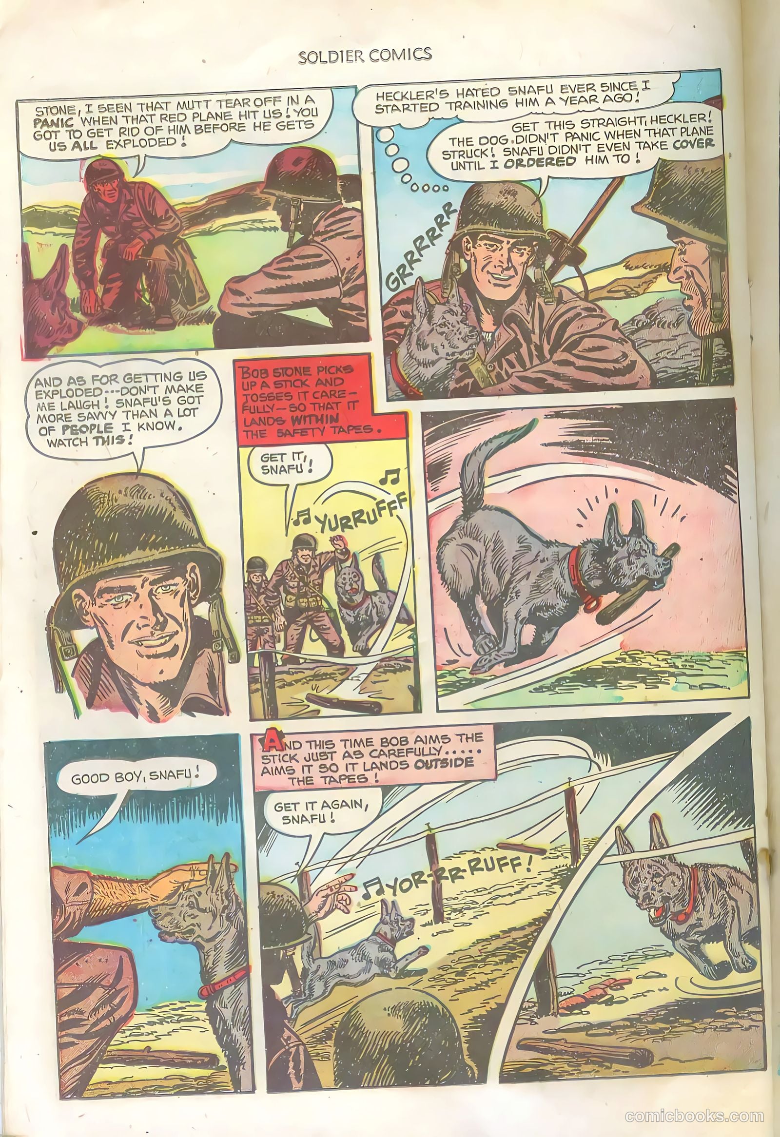 Soldier Comics #2 (1952, L. Miller & Son) — page 22 of 36
