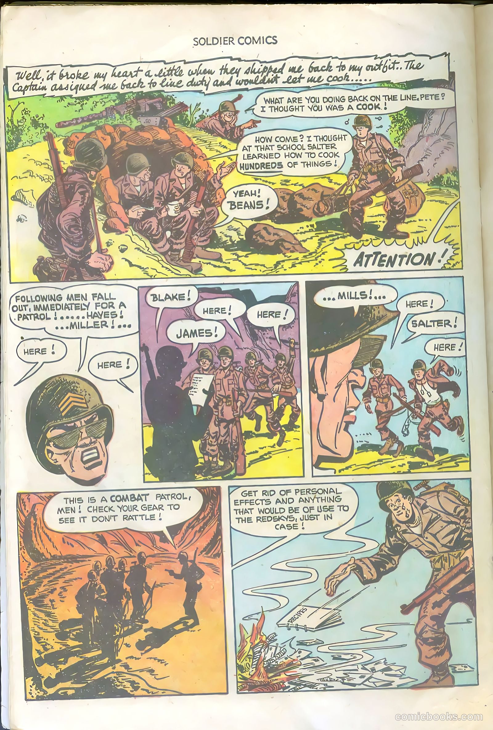 Soldier Comics #2 (1952, L. Miller & Son) — page 28 of 36