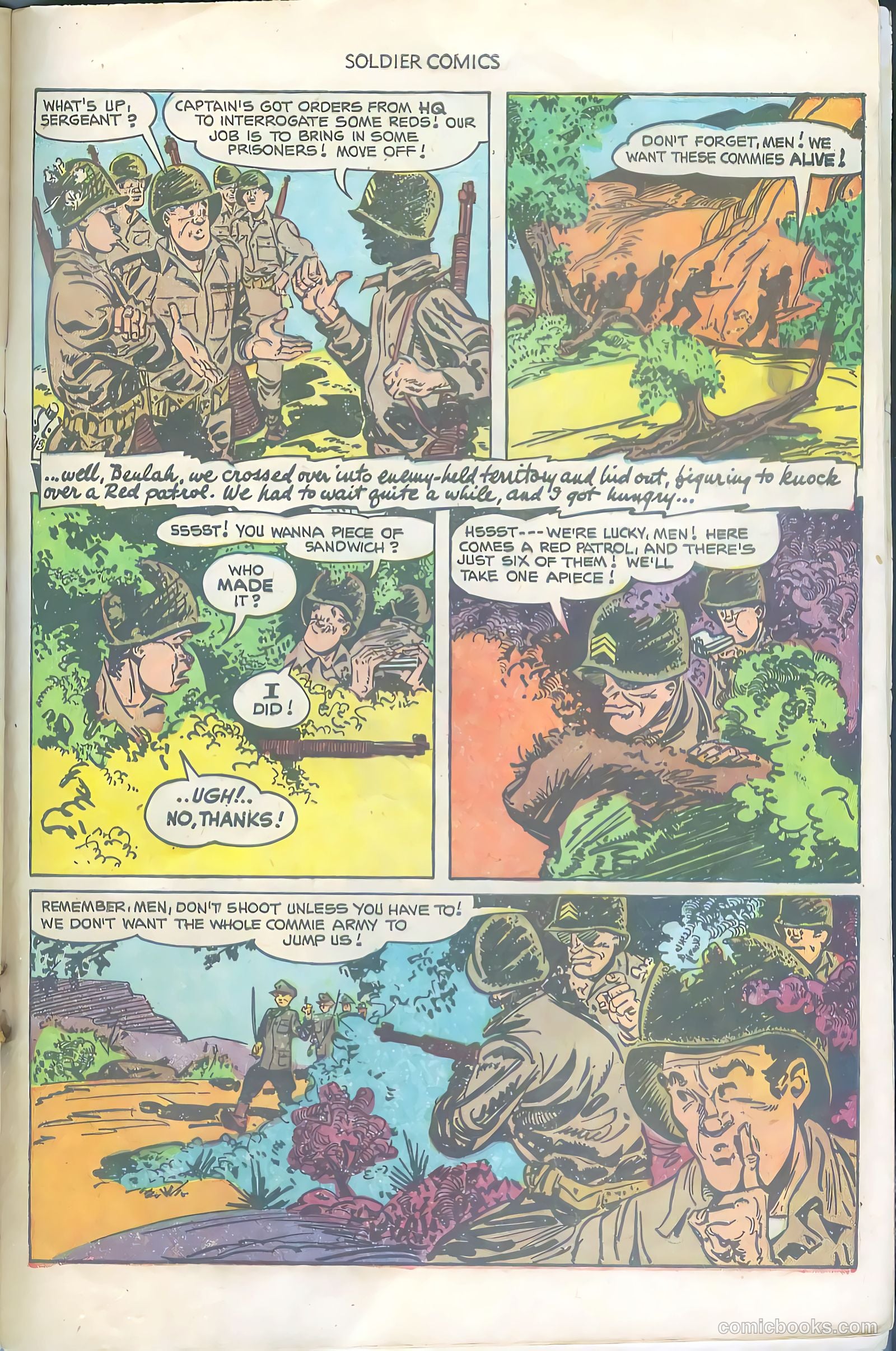 Soldier Comics #2 (1952, L. Miller & Son) — page 29 of 36