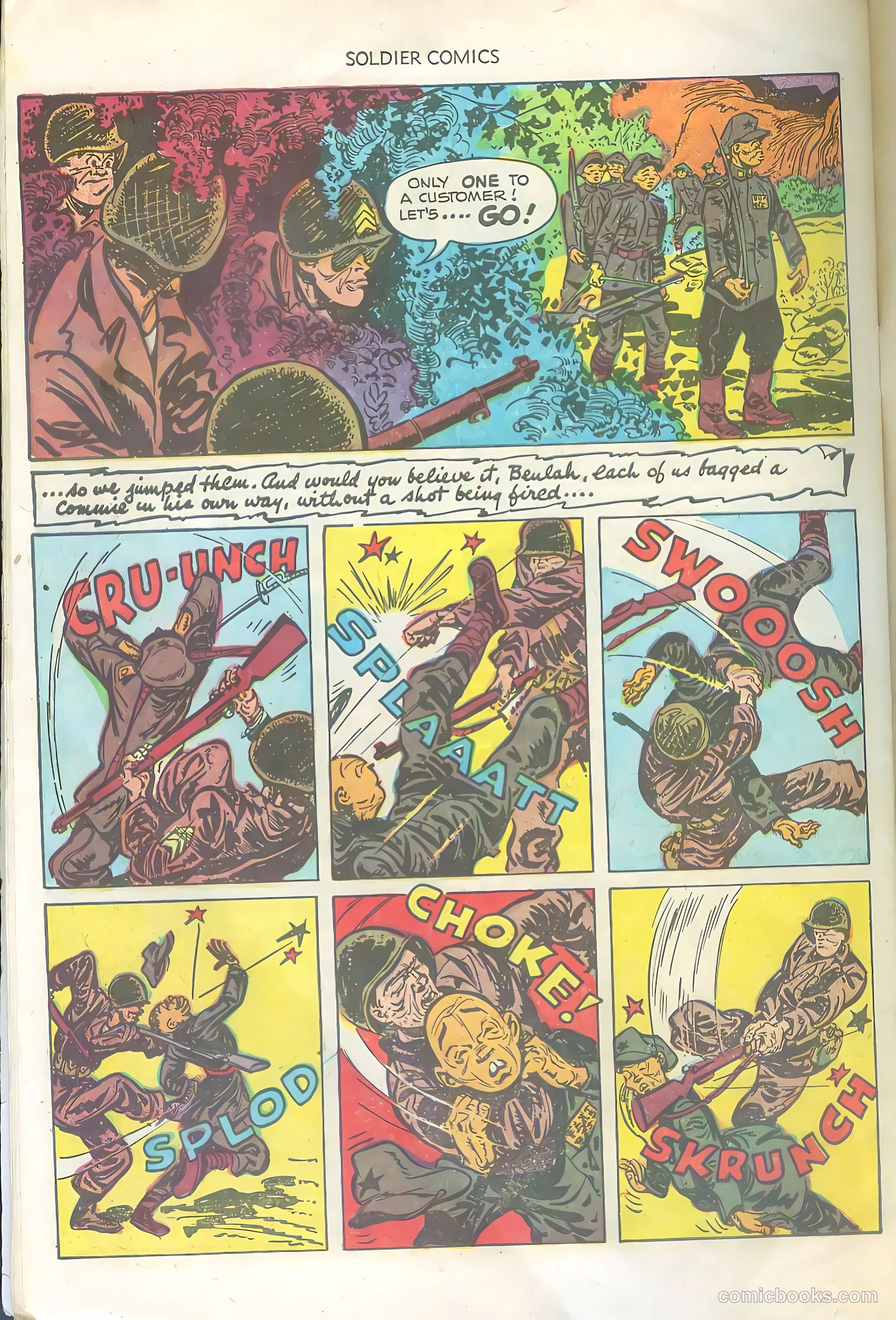 Soldier Comics #2 (1952, L. Miller & Son) — page 30 of 36