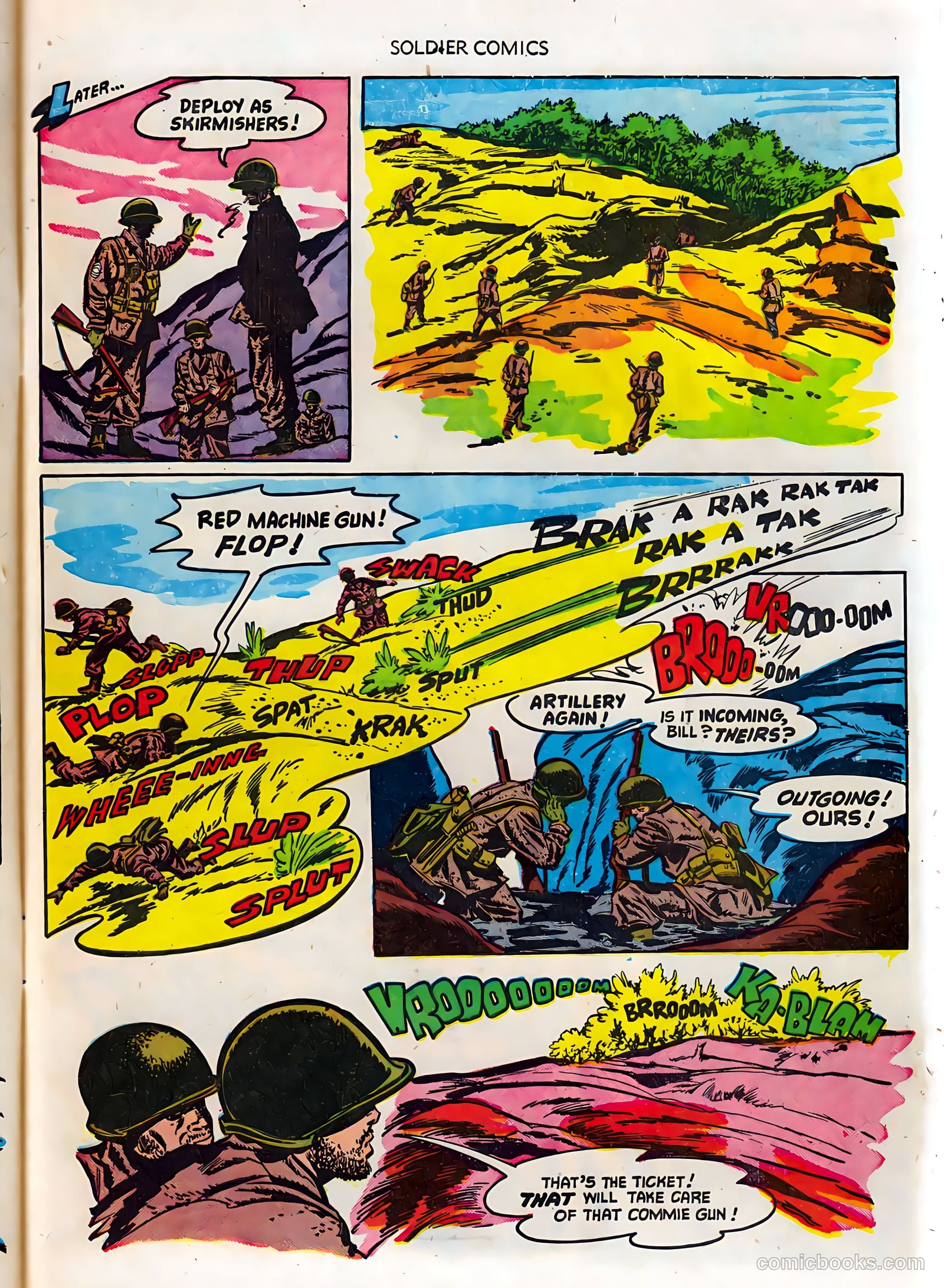 Soldier Comics #3 (1952) — page 9 of 37