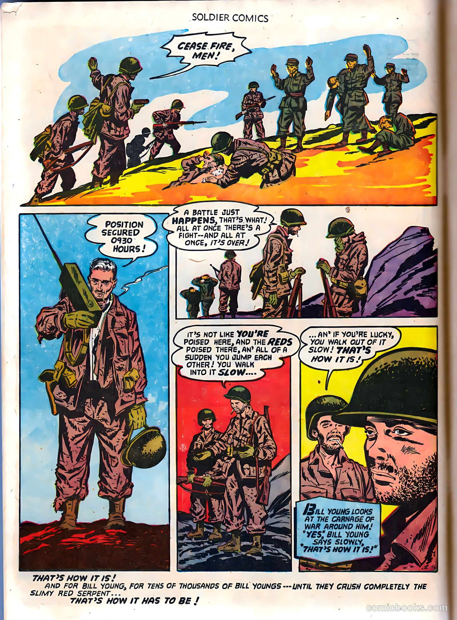 Soldier Comics #3 (1952) — page 12 of 37