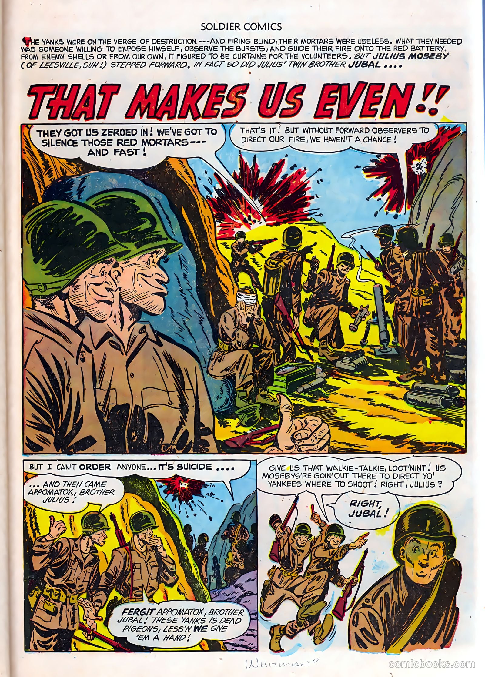 Soldier Comics #3 (1952) — page 27 of 37