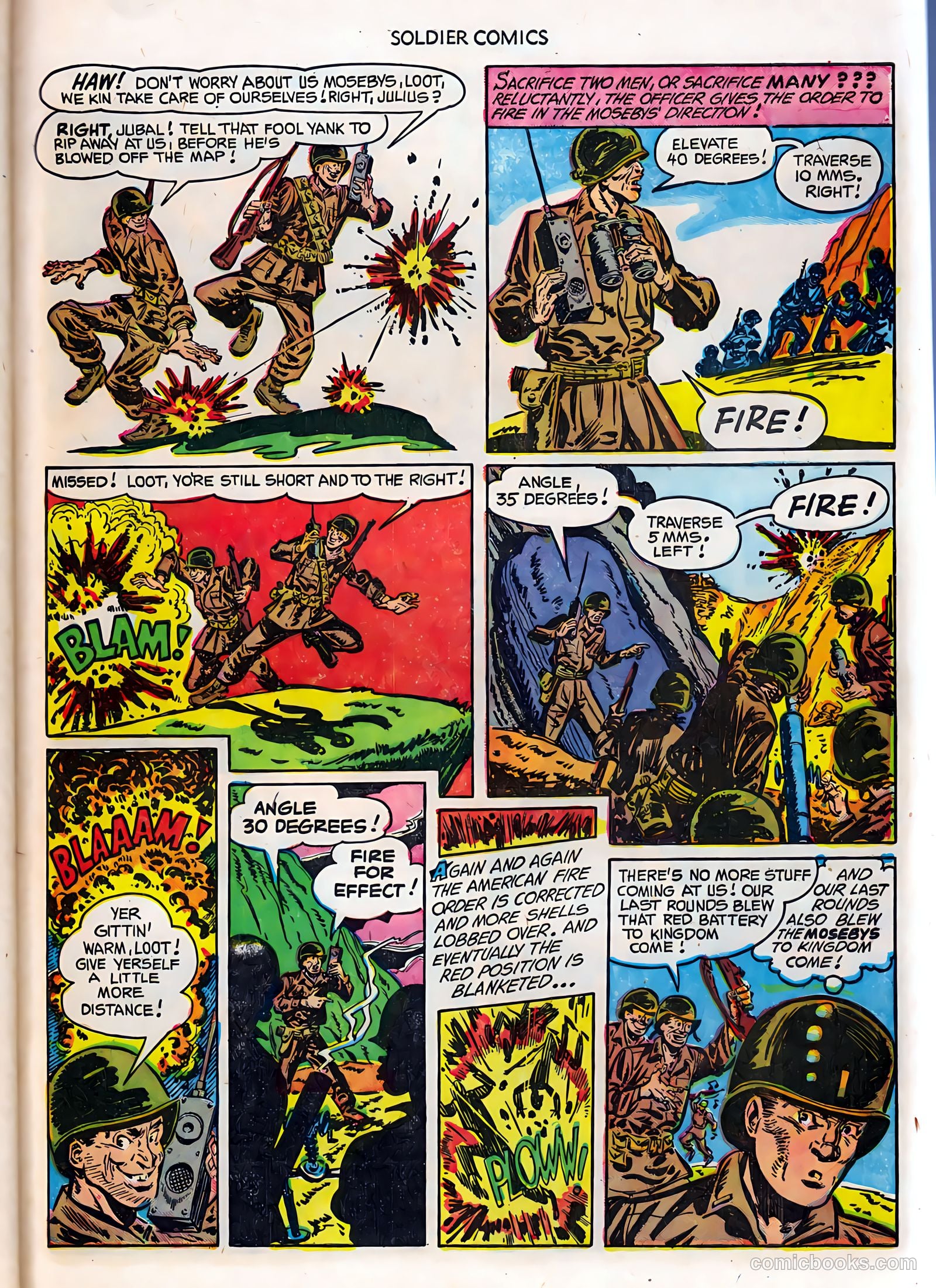 Soldier Comics #3 (1952) — page 29 of 37