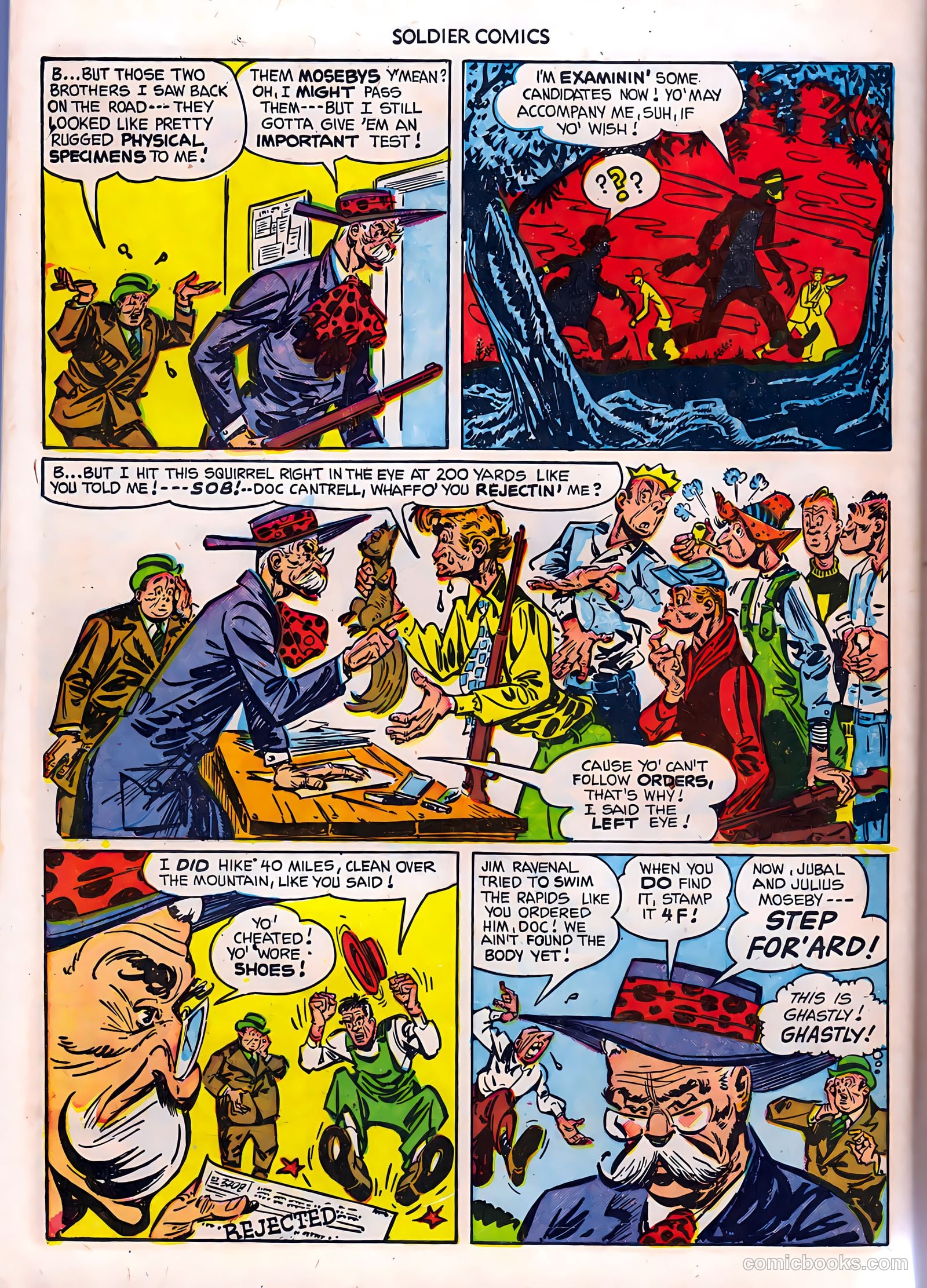 Soldier Comics #3 (1952) — page 32 of 37