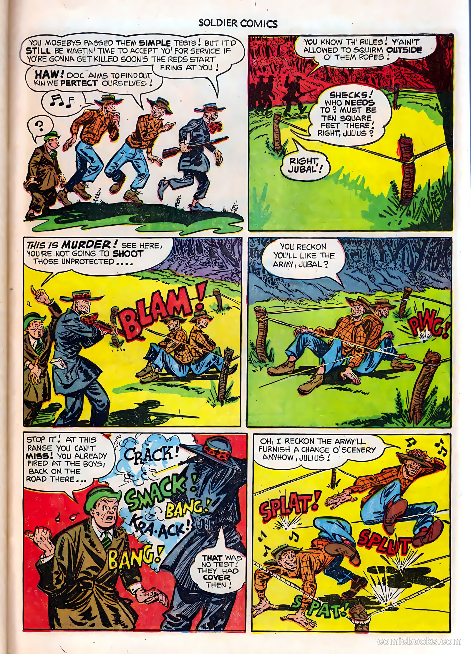 Soldier Comics #3 (1952) — page 33 of 37