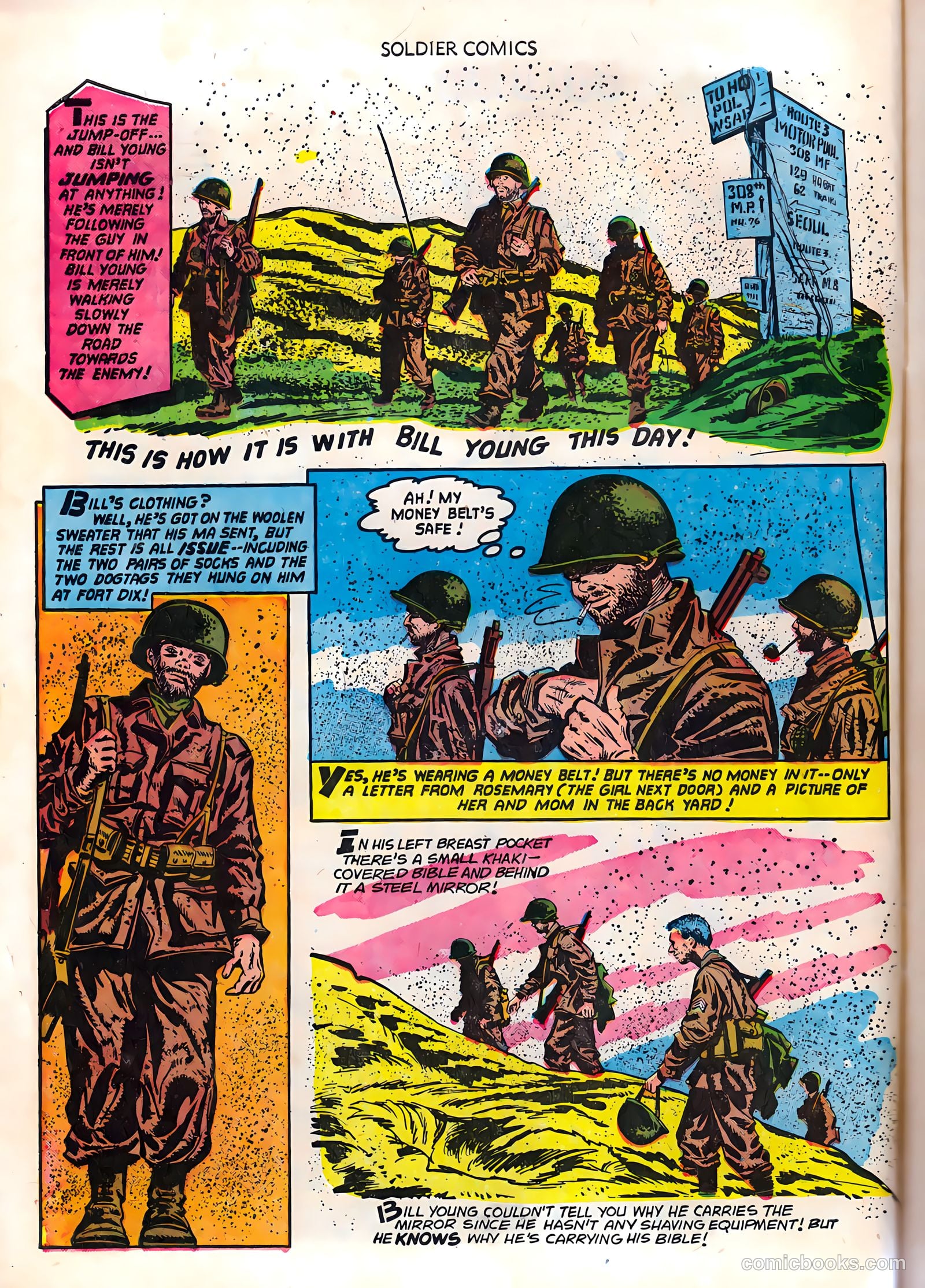 Soldier Comics #3 (1952) — page 4 of 36