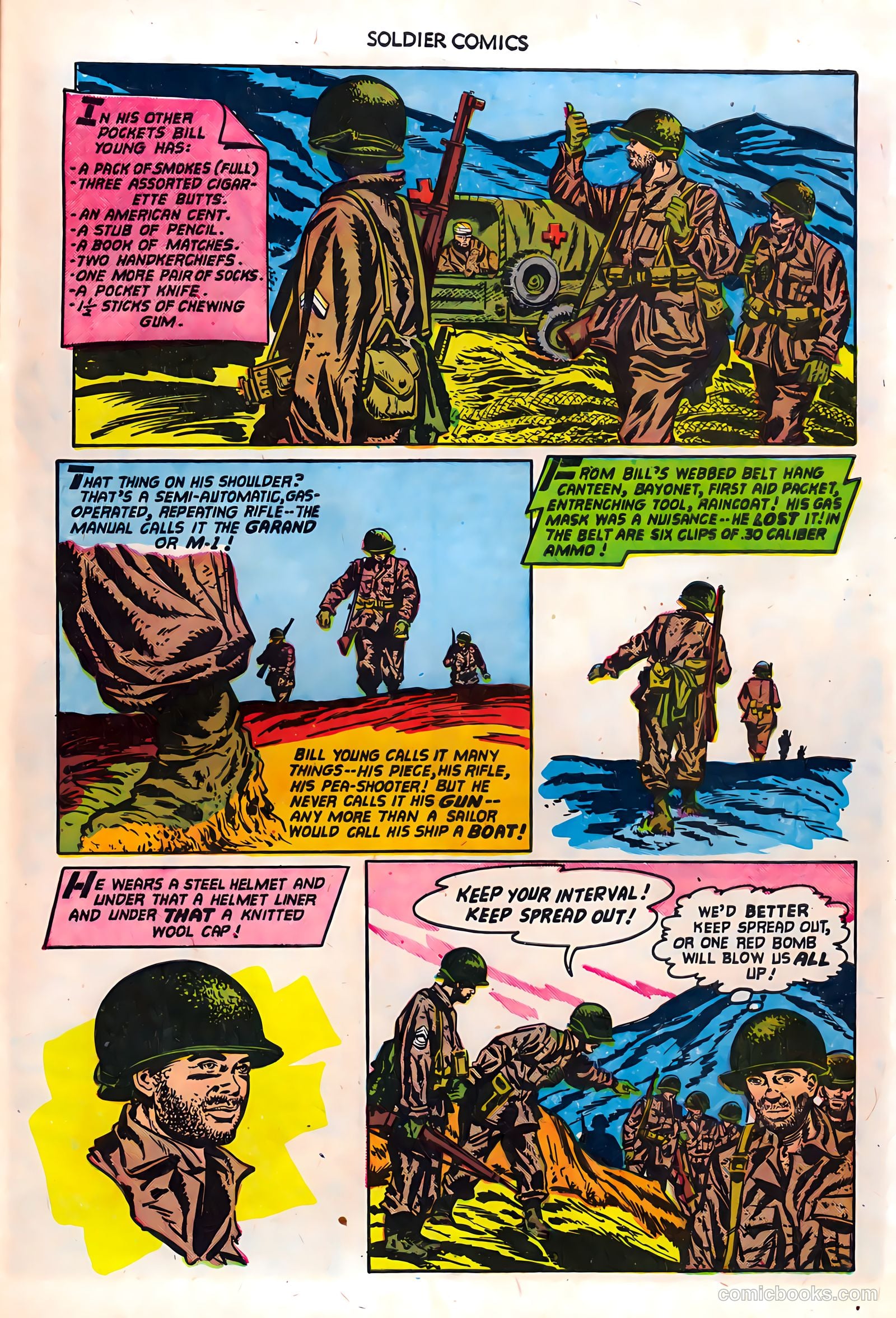Soldier Comics #3 (1952) — page 5 of 36