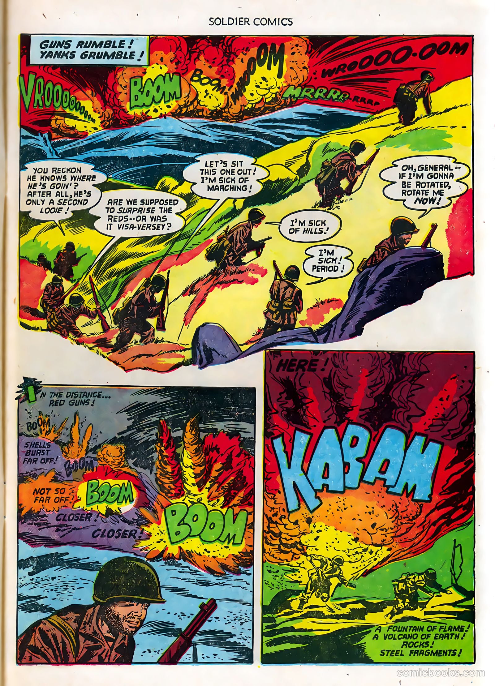 Soldier Comics #3 (1952) — page 7 of 36