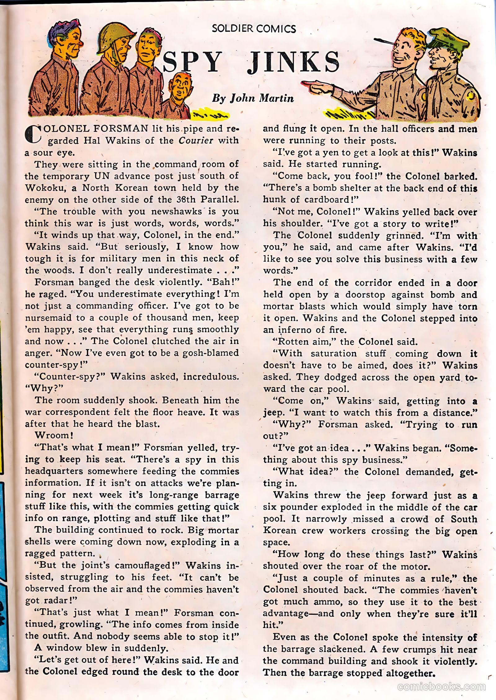 Soldier Comics #3 (1952) — page 25 of 36