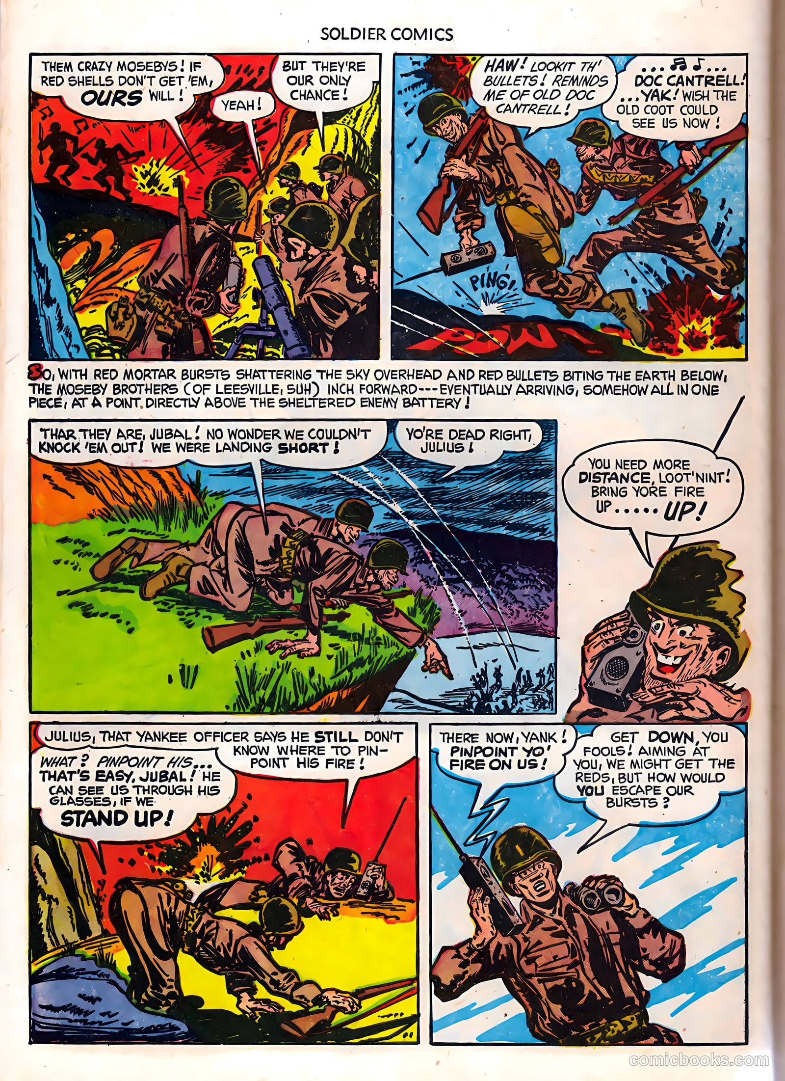 Soldier Comics #3 (1952) — page 28 of 36