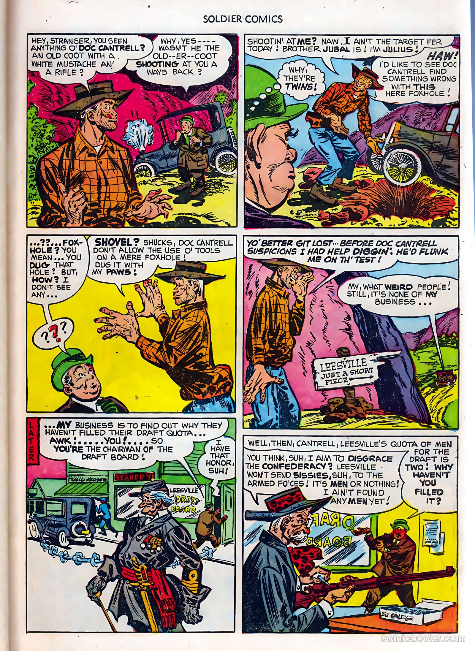 Soldier Comics #3 (1952) — page 31 of 36