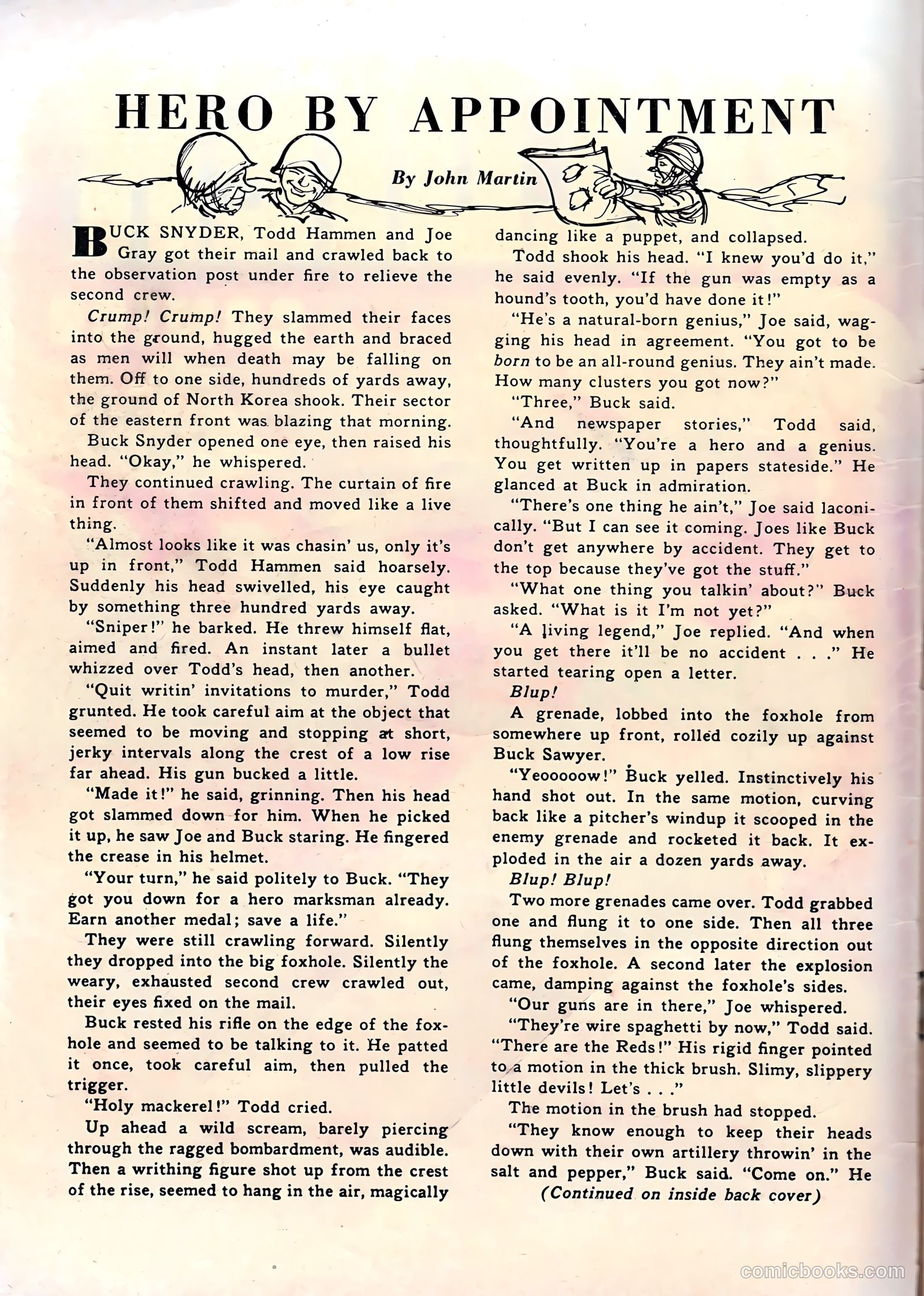 Soldier Comics #9 (1953) — page 2 of 37