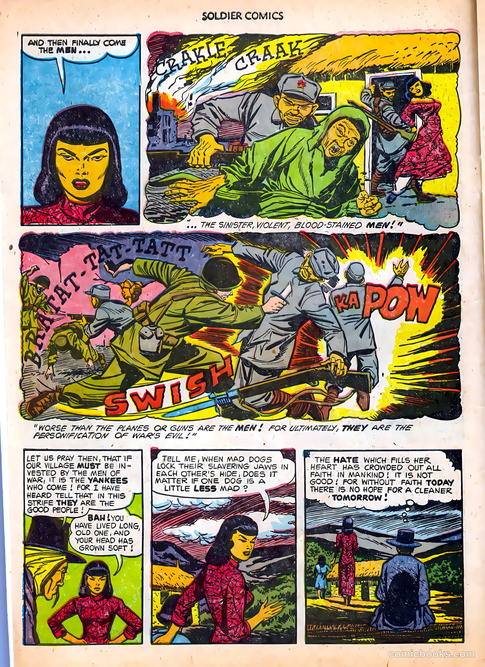 Soldier Comics #9 (1953) — page 6 of 37