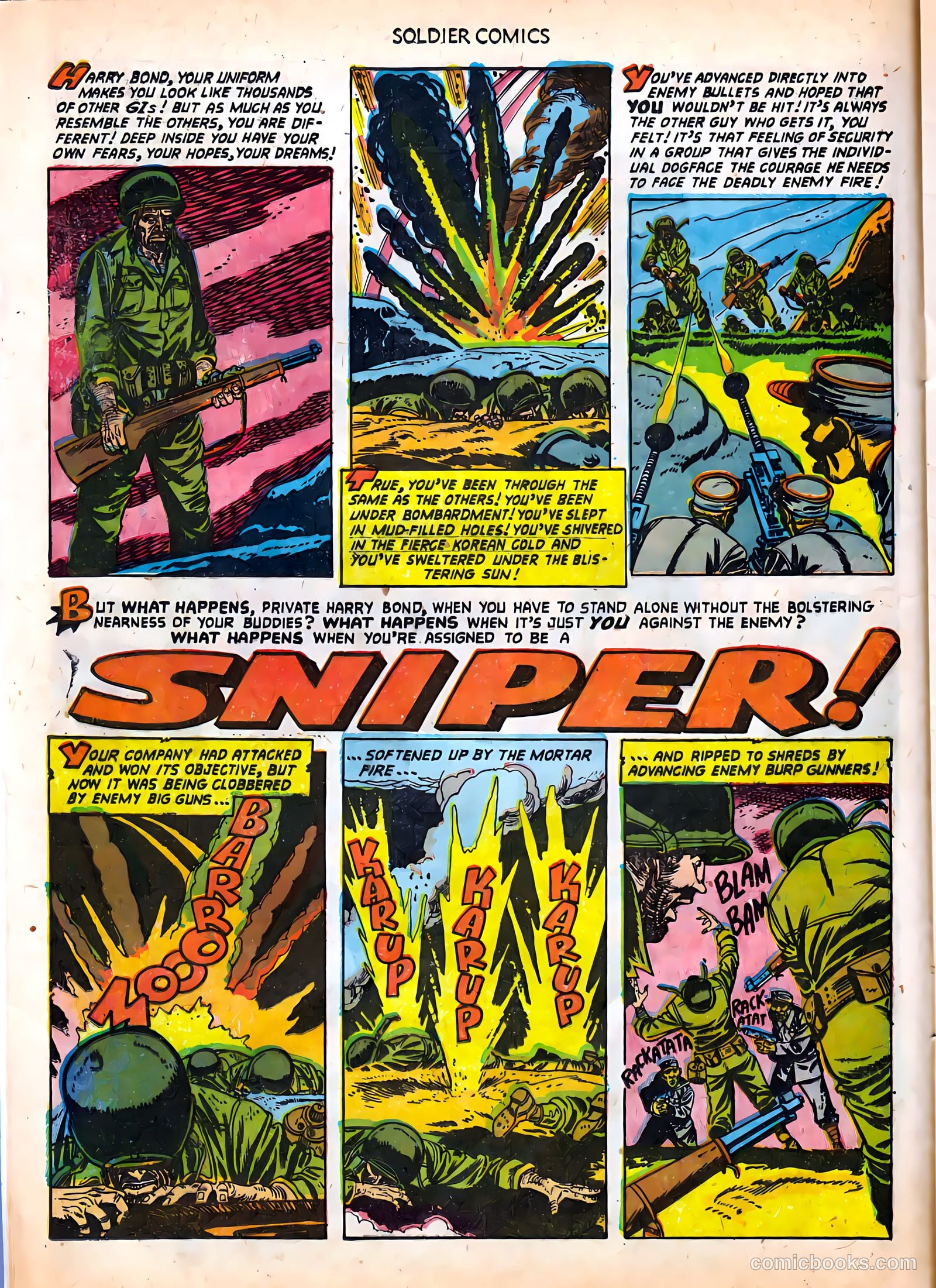 Soldier Comics #9 (1953) — page 12 of 37