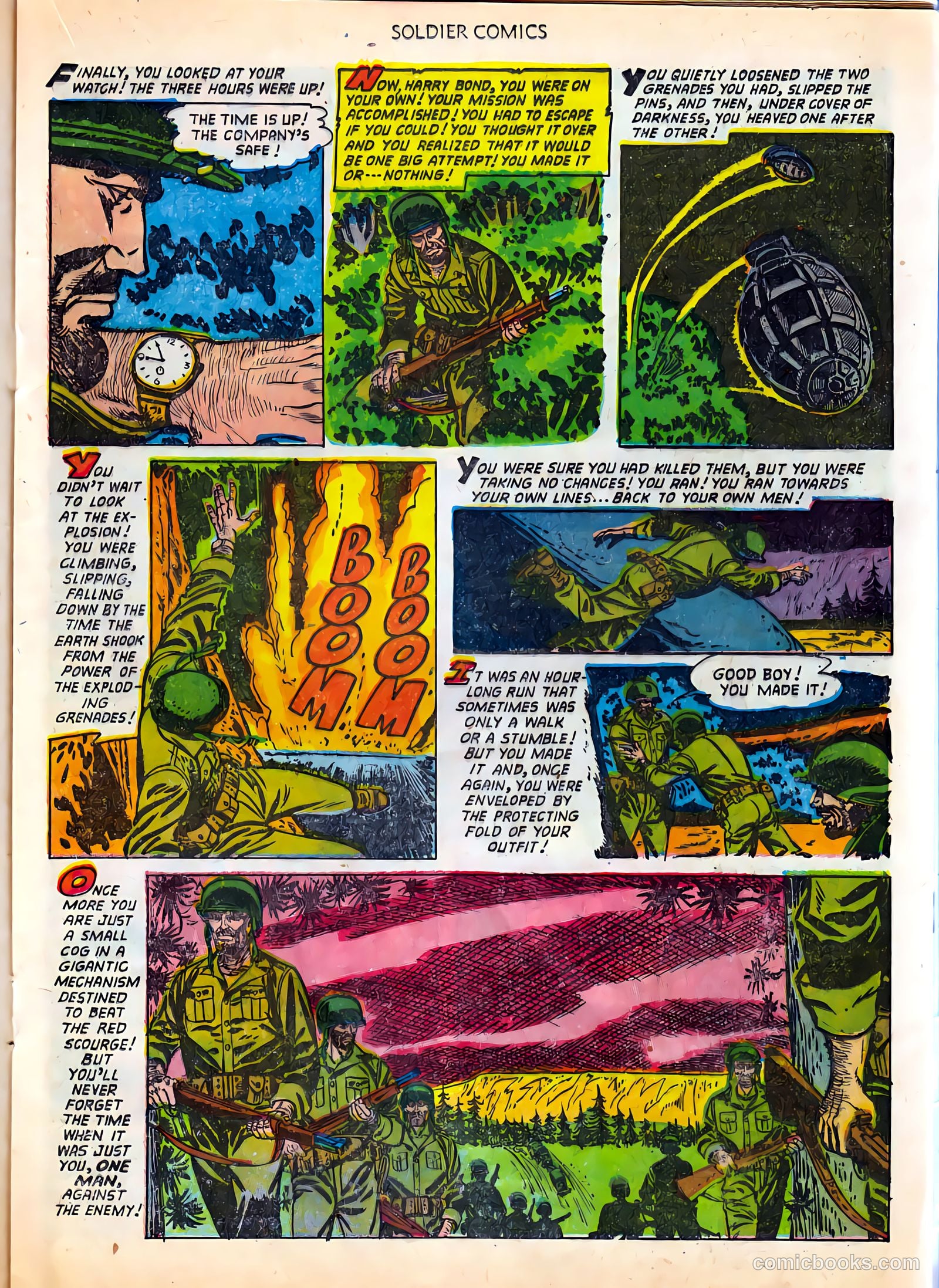 Soldier Comics #9 (1953) — page 17 of 37
