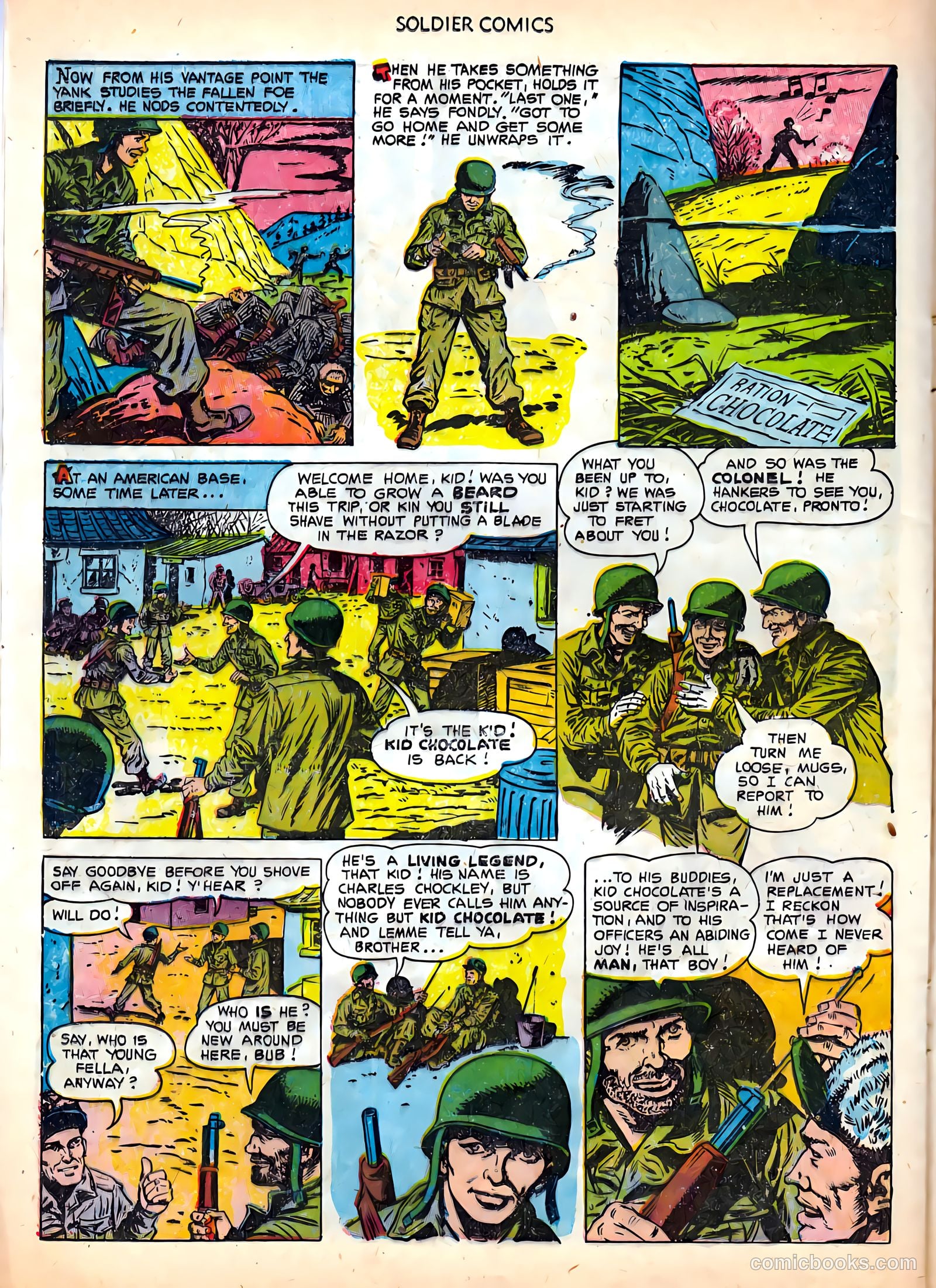 Soldier Comics #9 (1953) — page 20 of 37
