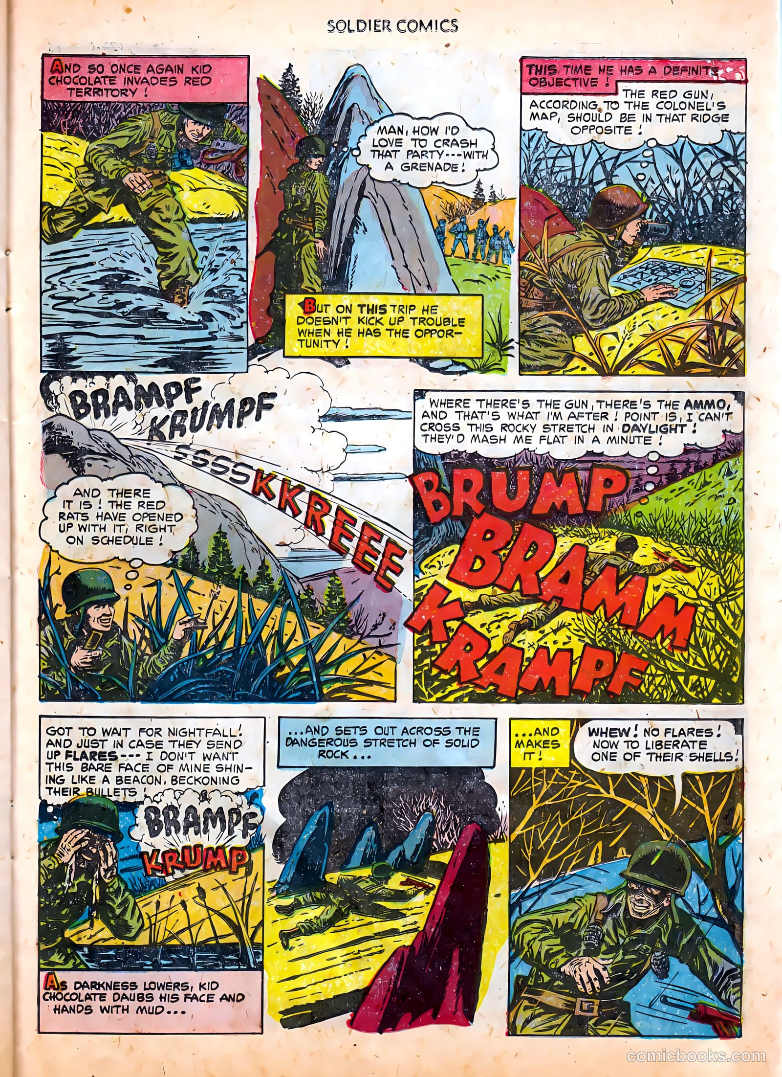 Soldier Comics #9 (1953) — page 23 of 37
